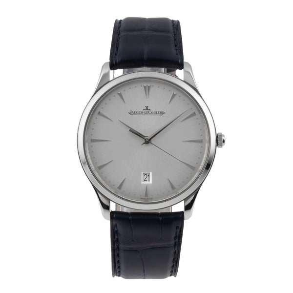 Jaeger LeCoultre Master Ultra Thin acero automático reloj para caballeros Q1288420  , 174.8.37.S  [2506929]