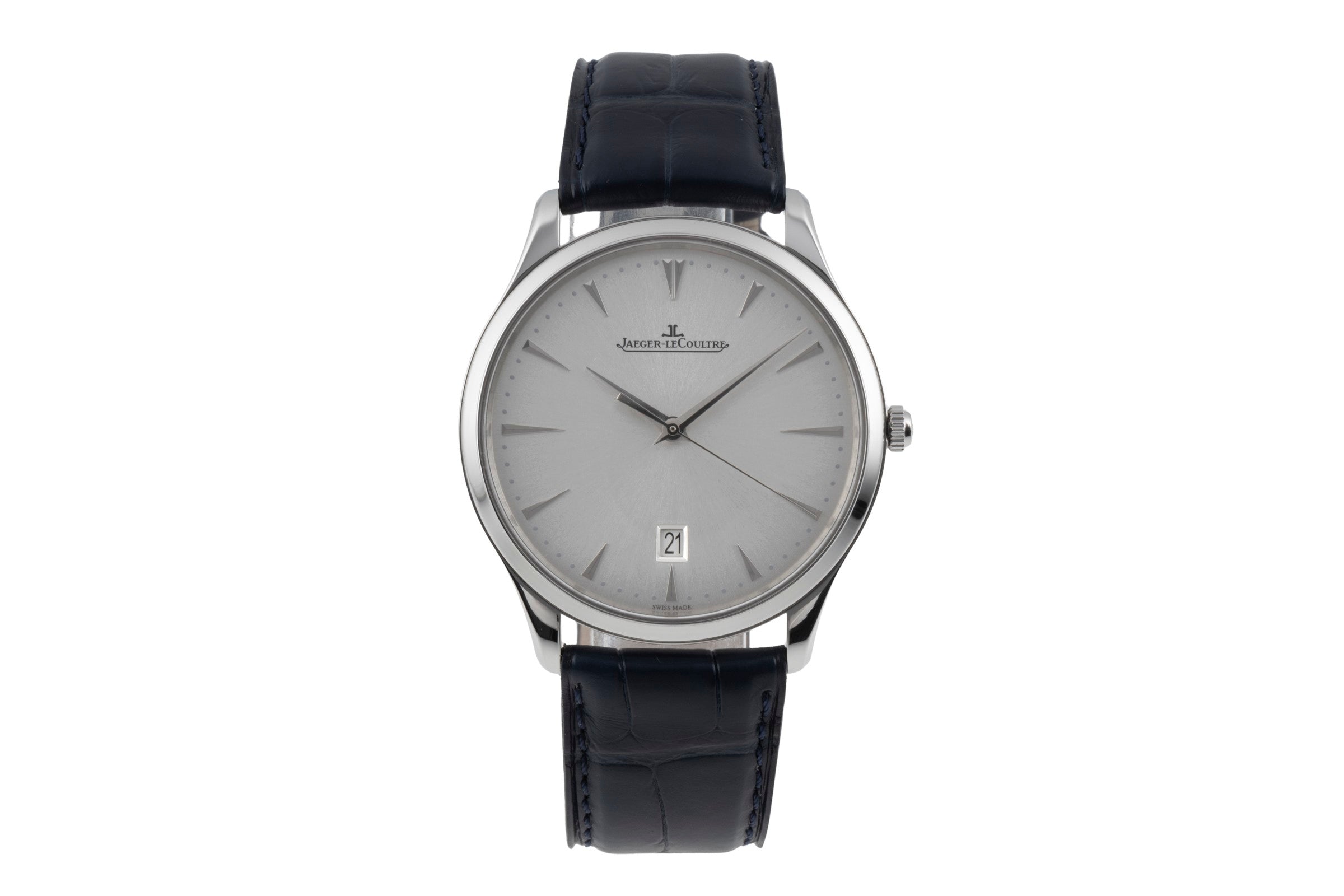 Jaeger LeCoultre Master Ultra Thin acero automático reloj para caballeros Q1288420  , 174.8.37.S  [2506929]