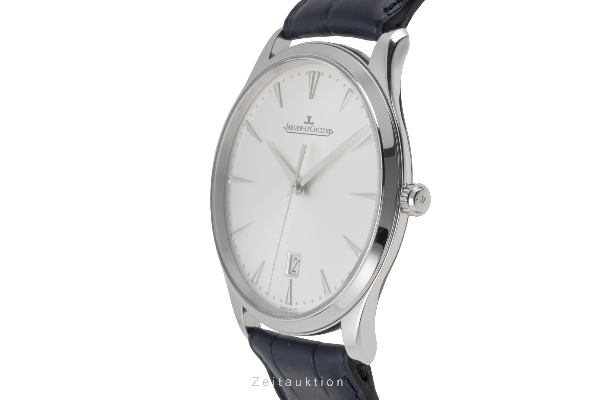 Jaeger LeCoultre Master Ultra Thin acero automático reloj para caballeros Q1288420  , 174.8.37.S  [2506929]