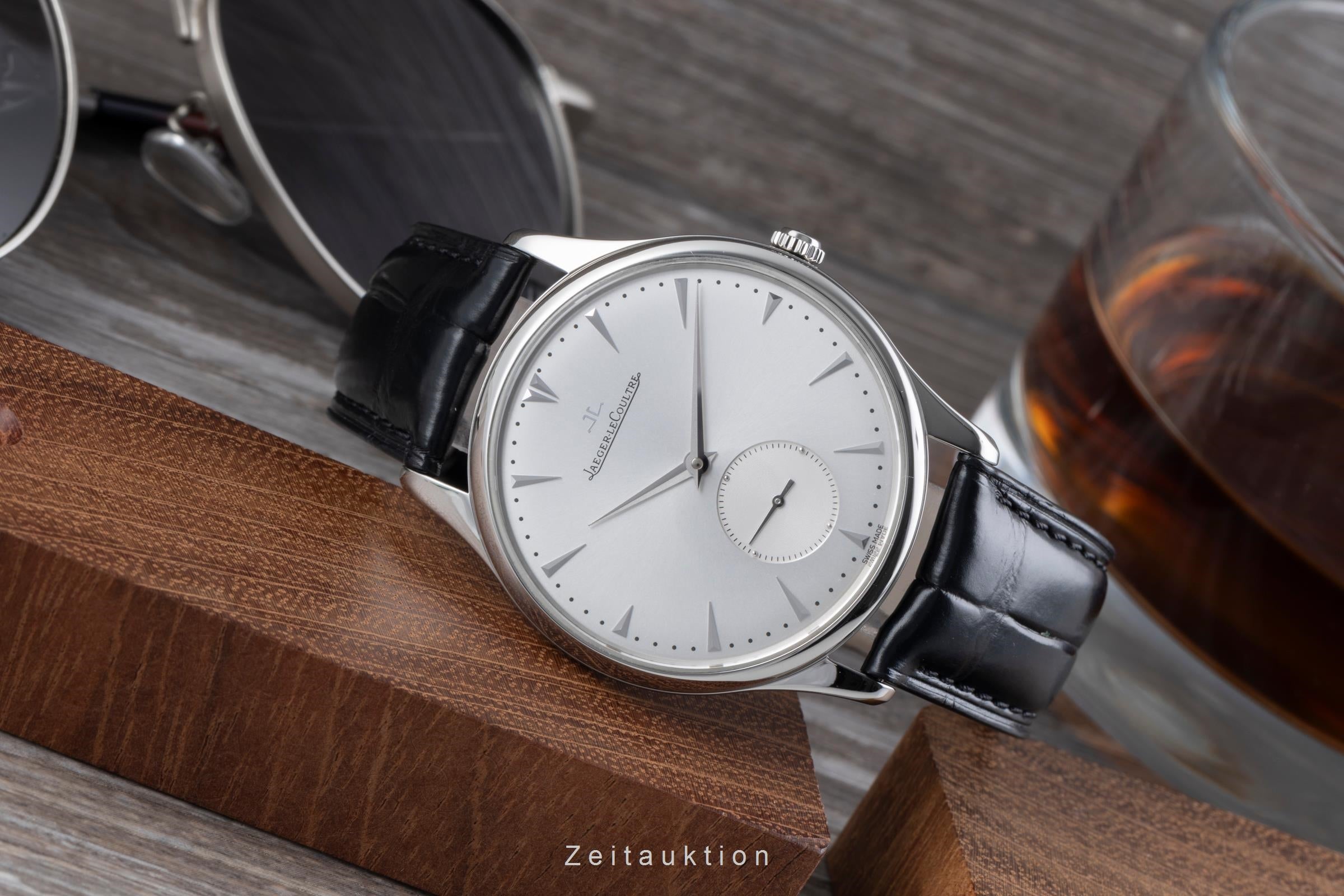 Jaeger LeCoultre Master Ultra Thin acciaio automatismo orologio da uomo Q1358420  , 174.8.90.S	 LP: 10300EUR  [2506930]