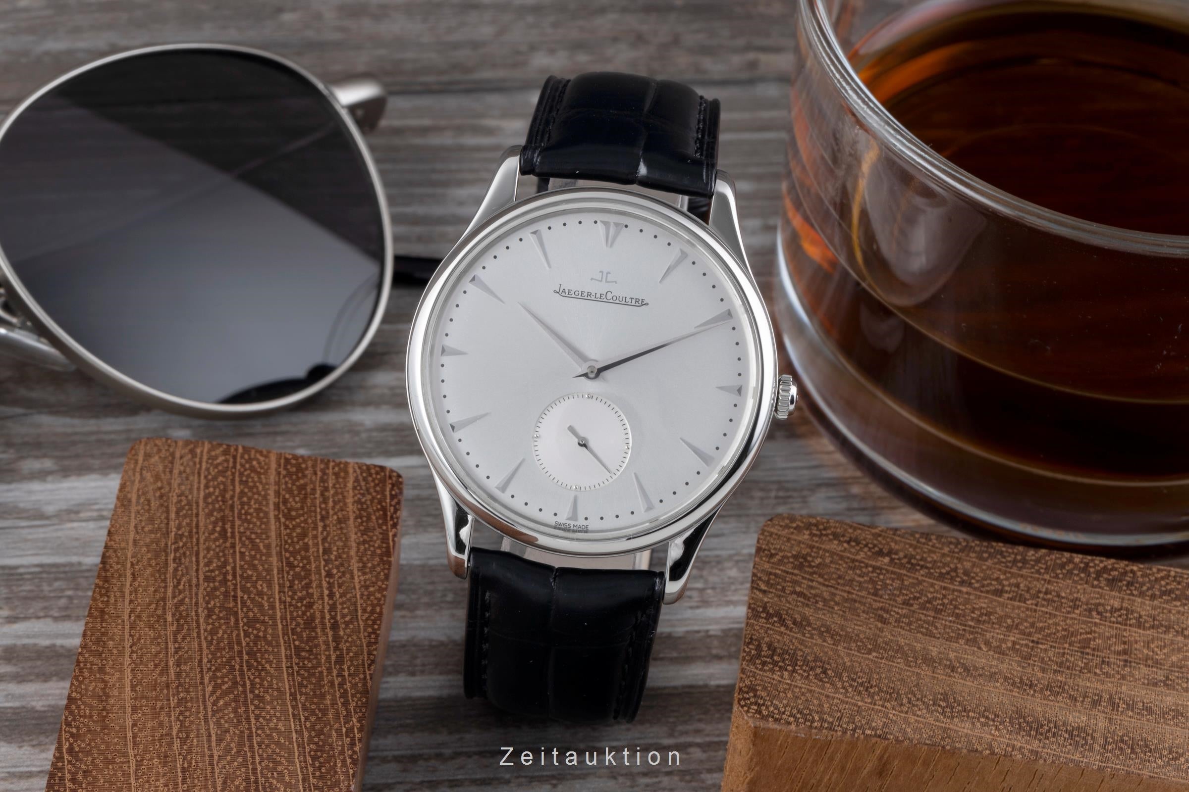 Jaeger LeCoultre Master Ultra Thin acciaio automatismo orologio da uomo Q1358420  , 174.8.90.S	 LP: 10300EUR  [2506930]