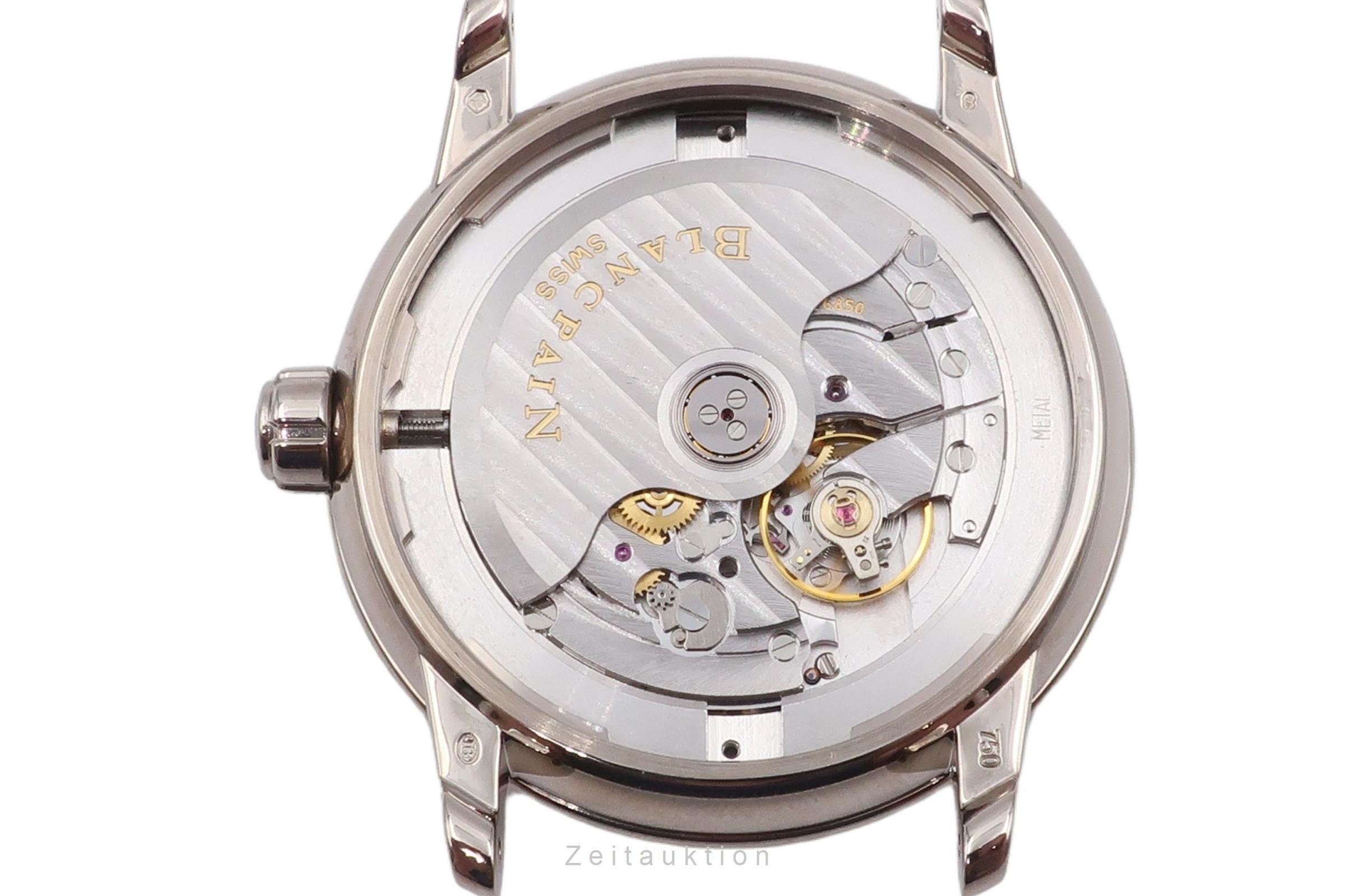 Blancpain Villeret 18 ct white gold automatic men's watch 6850-1540-55  [2506931]