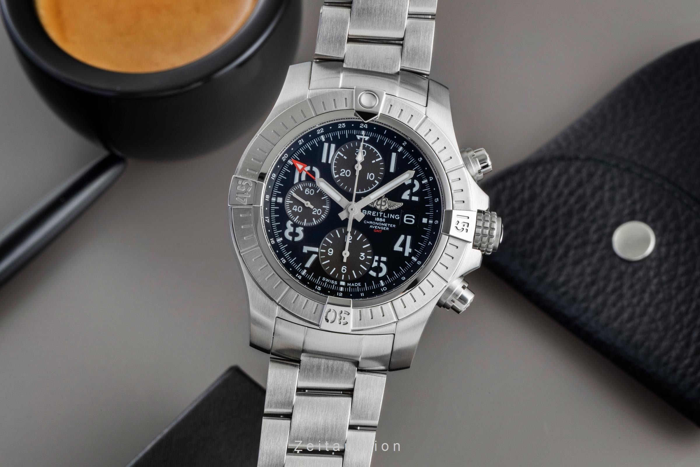 Breitling Avenger chronograph steel automatic men's watch A24315101B1X1  [2506935]