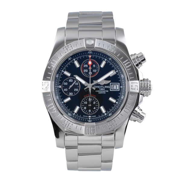 Breitling Avenger II chronograph steel automatic men's watch A13381  [2506936]