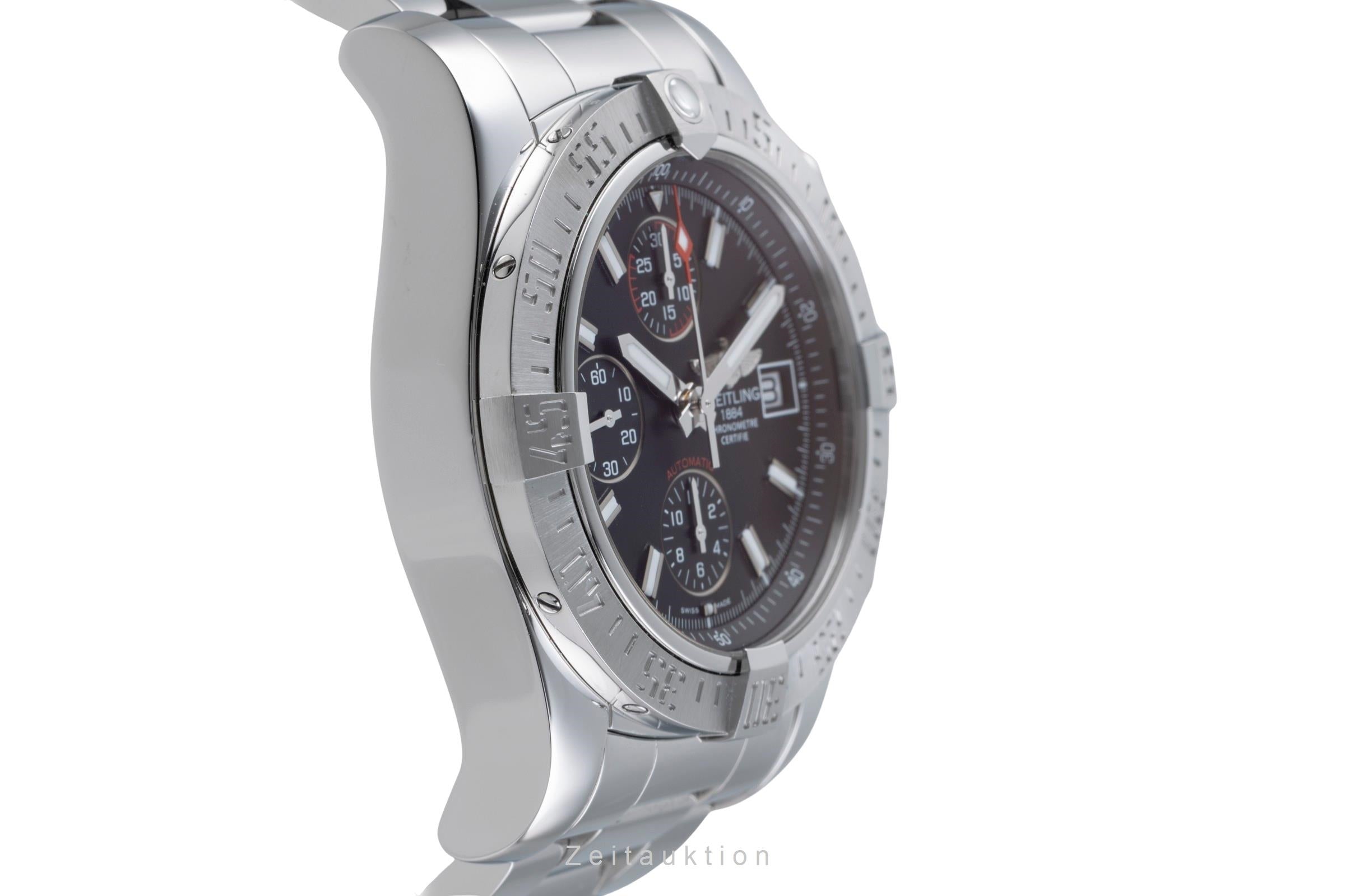 Breitling Avenger II chronograph steel automatic Kal. B13 Ref