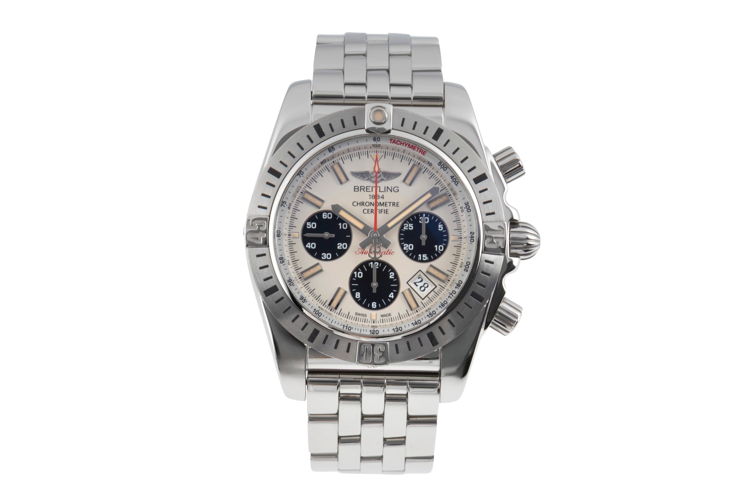 Breitling Chronomat 44 chronograph steel automatic men's watch AB01154G/G786	  [2506937]