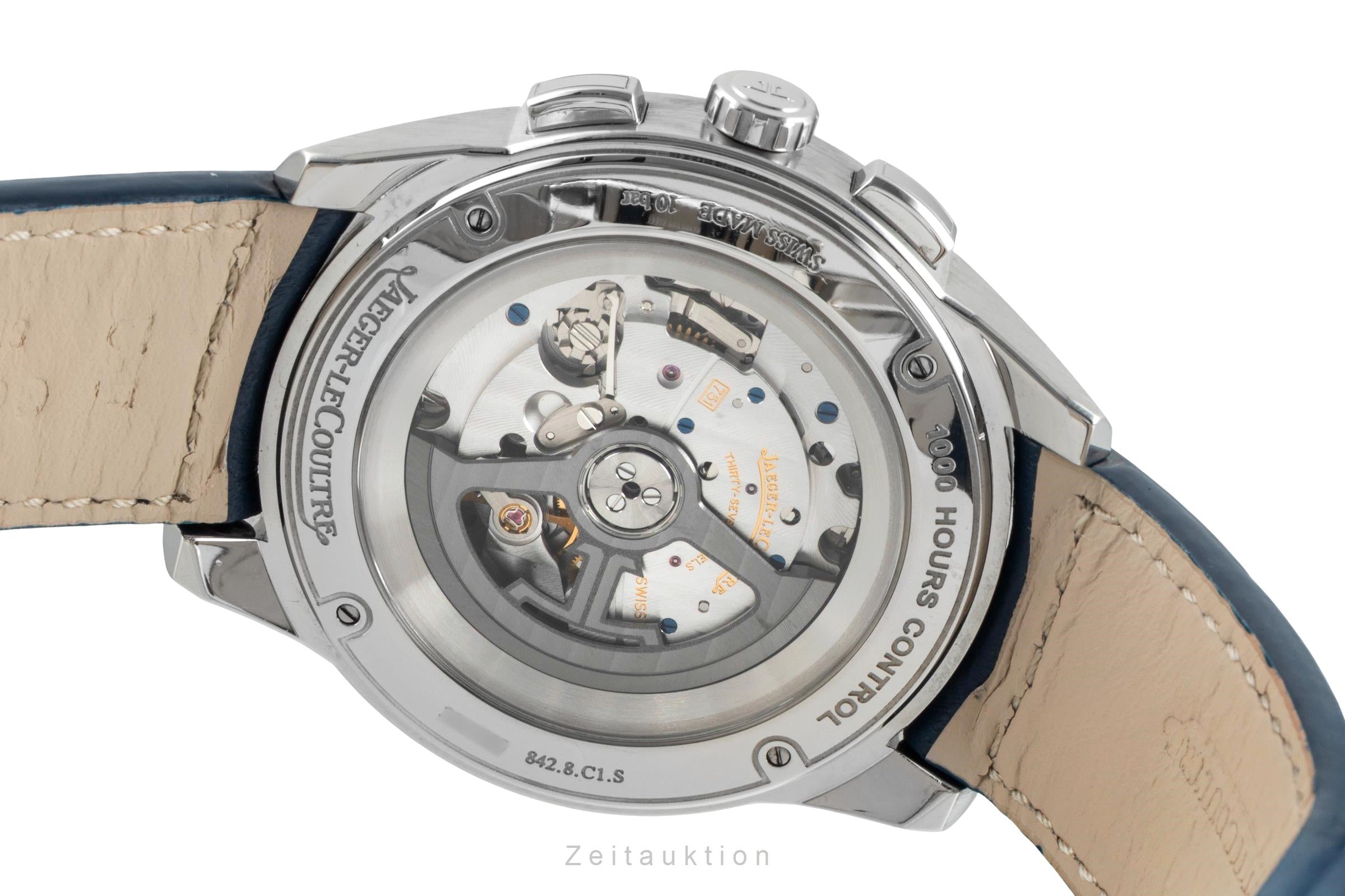 Jaeger LeCoultre Polaris chronographe acier automatique montre pour hommes Q9028480 , 842.8.C1.S LP: 16000EUR  [2506939]