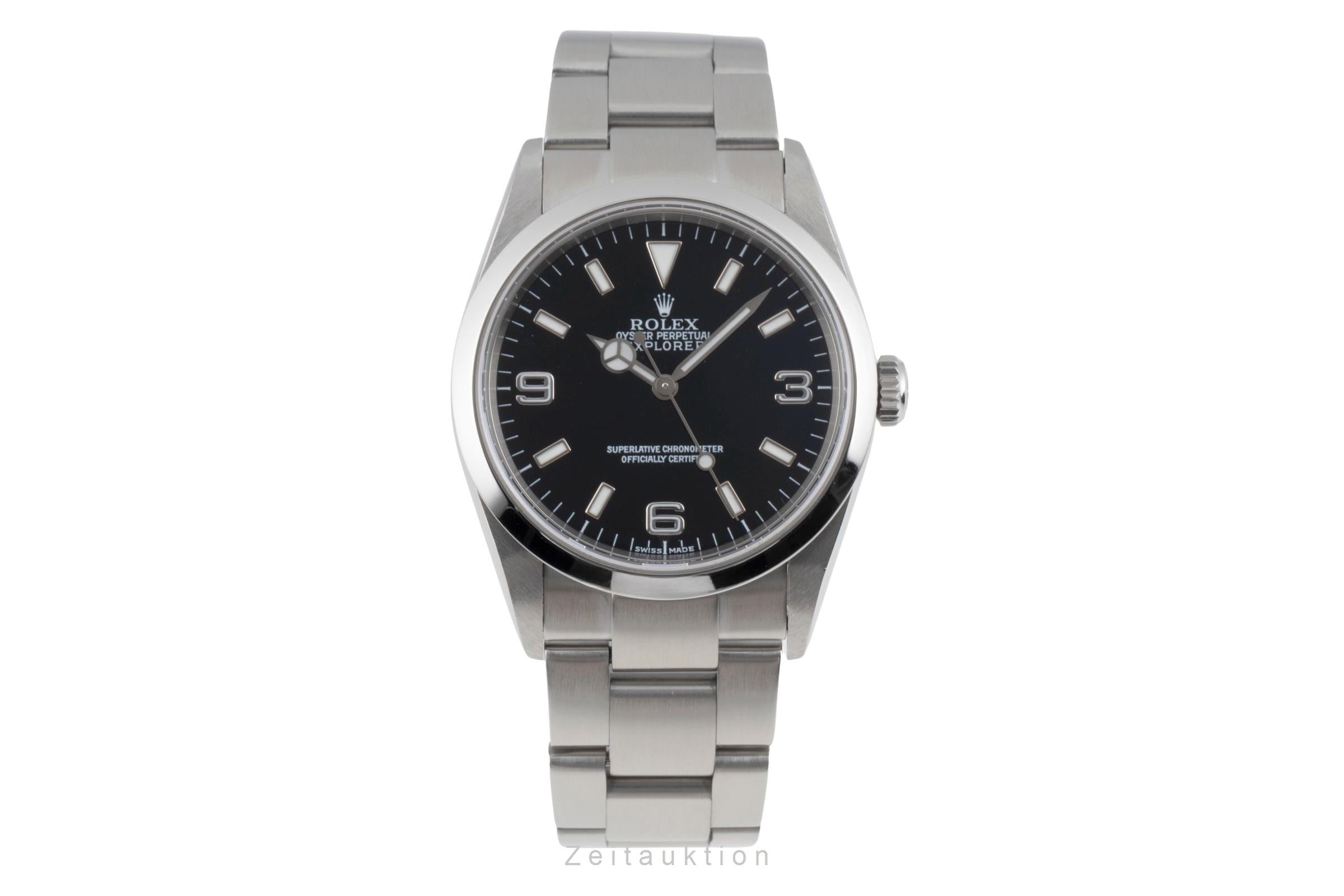 Rolex Explorer steel automatic men's watch 114270  [2506941]