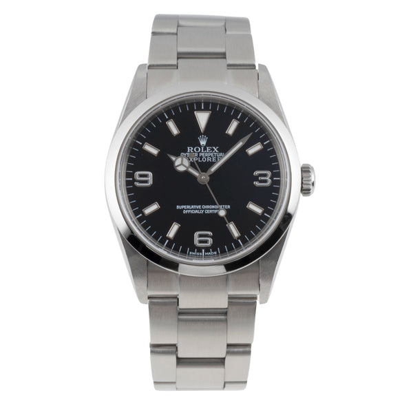 Rolex Explorer steel automatic men's watch 114270  [2506941]