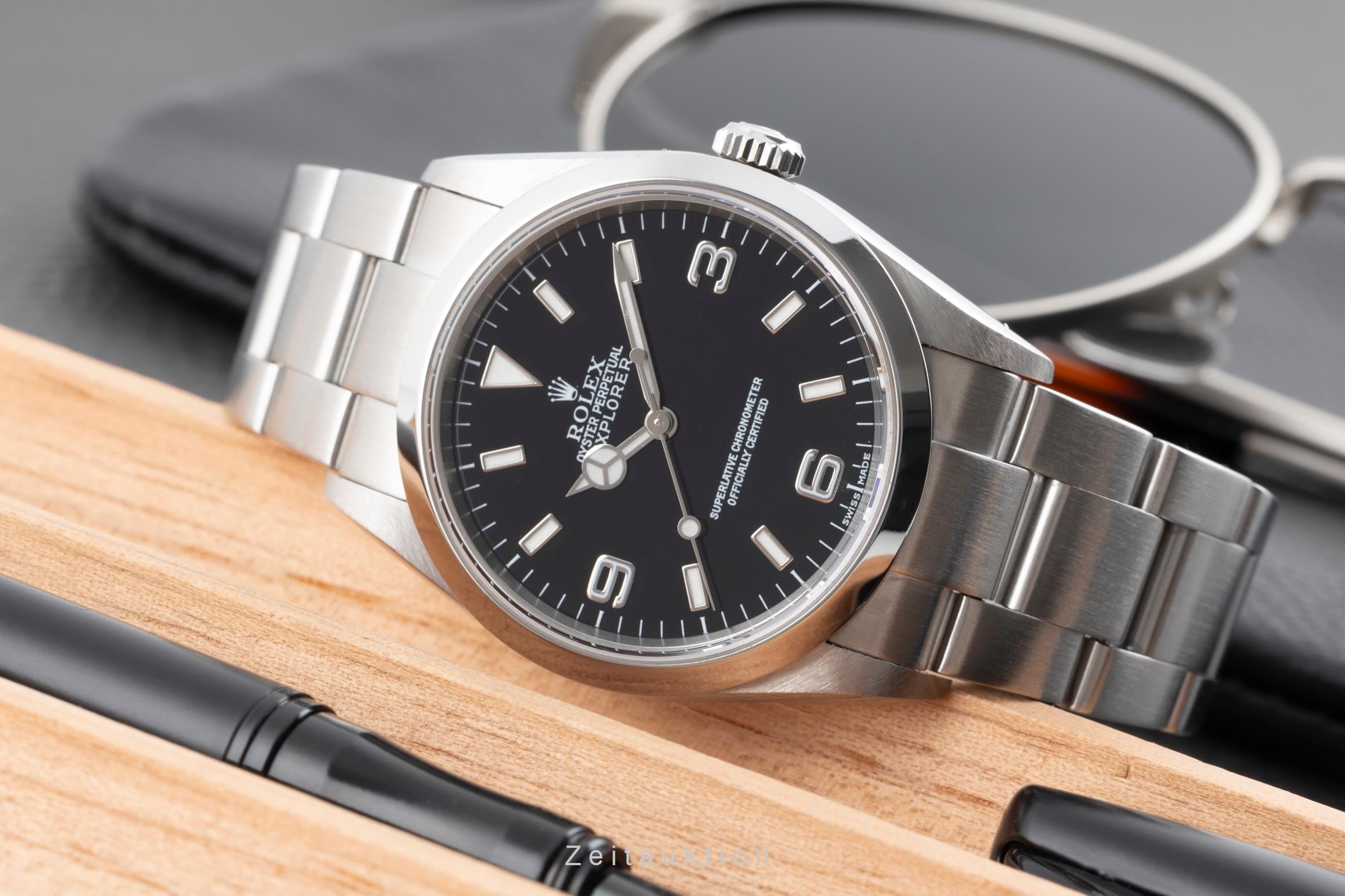 Rolex Explorer steel automatic men's watch 114270  [2506941]