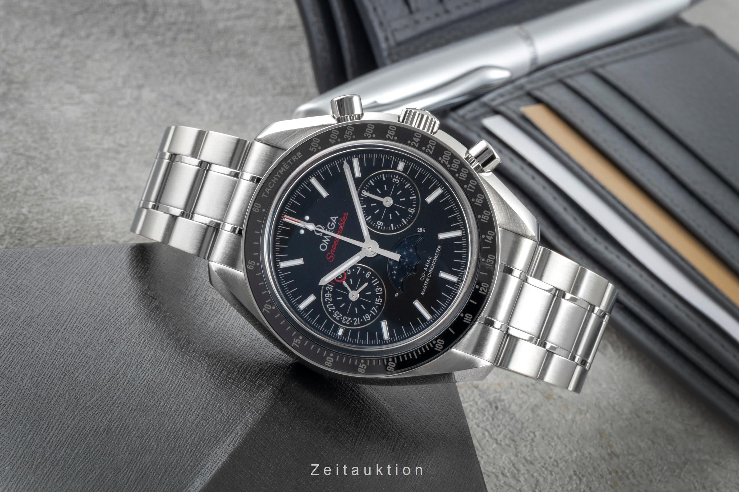Omega Speedmaster Chronograph Stahl Automatik Ref. 304.30.44.52.01.001 B&P 2021 [2506945]