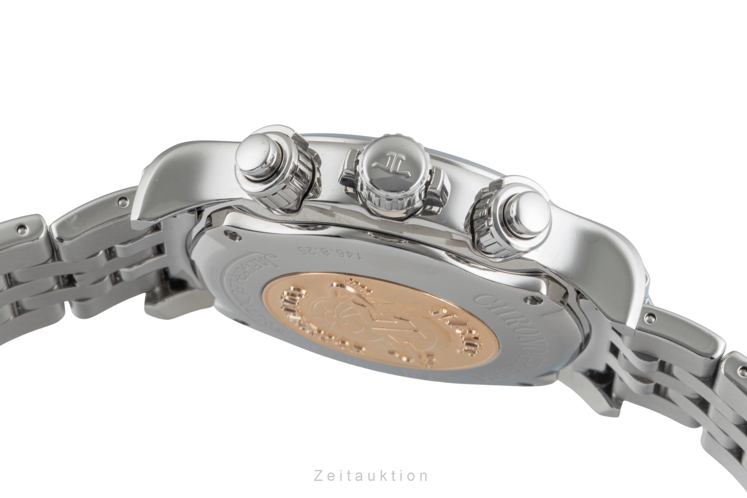 Jaeger LeCoultre Master Chronograph Stahl Automatik Ref. Q1758470 146.8.25 B&P  [2506946]