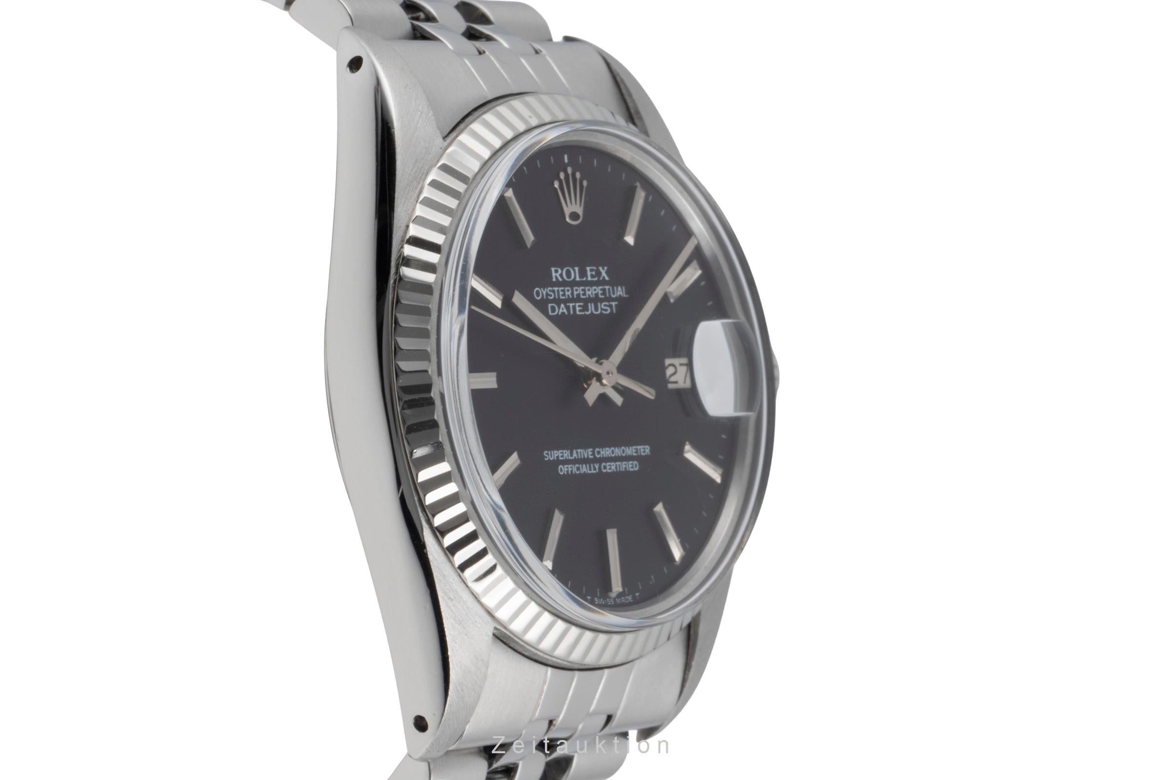 Rolex Datejust Stahl / Weissgold Automatik Herrenuhr Ref. 16014 Klassiker  [2506949]