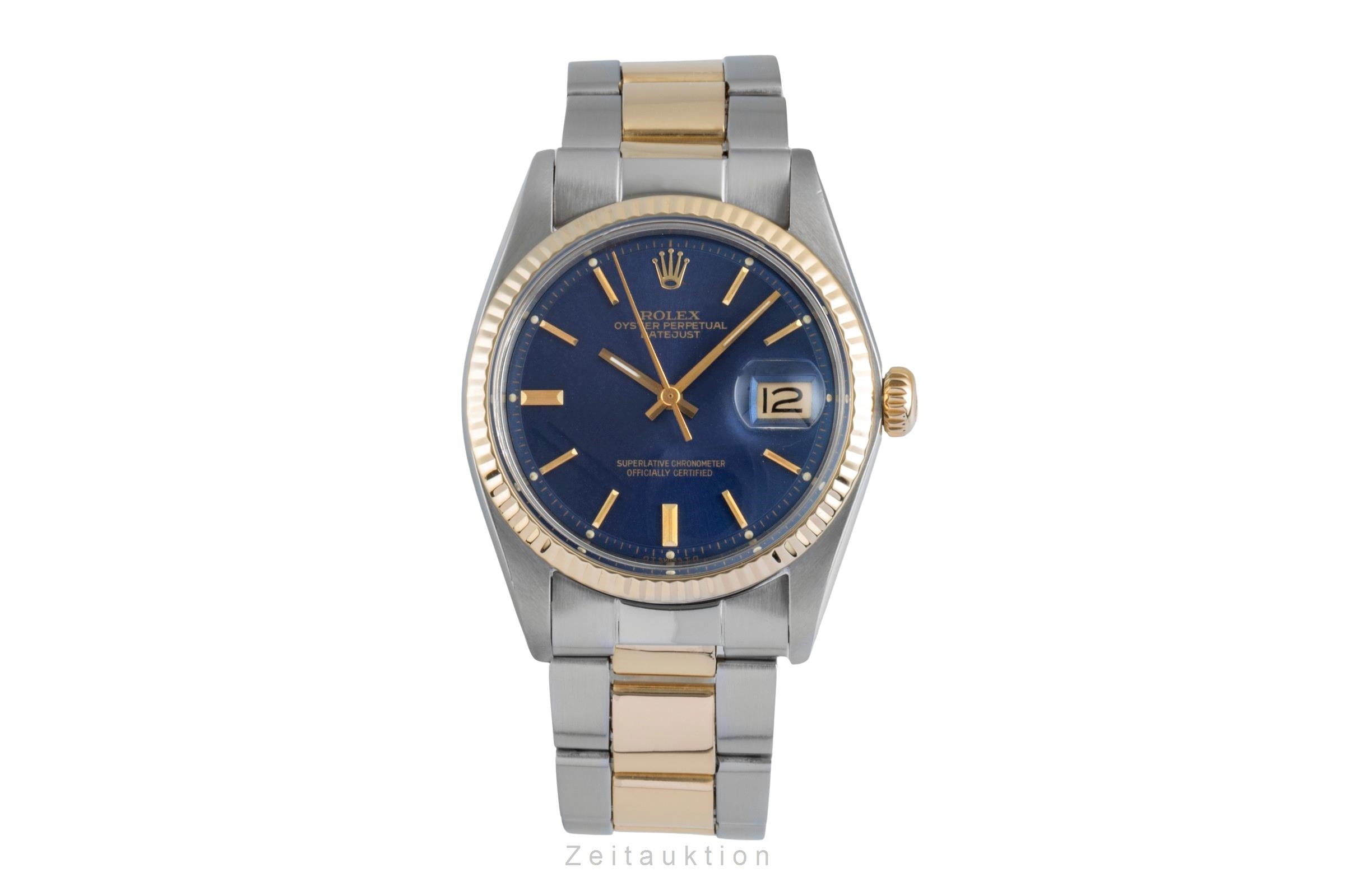 Rolex Datejust steel / gold automatic men's watch 1601 Vintage  [2506950]