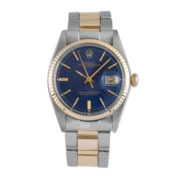 Rolex Datejust steel / gold automatic men's watch 1601 Vintage  [2506950]