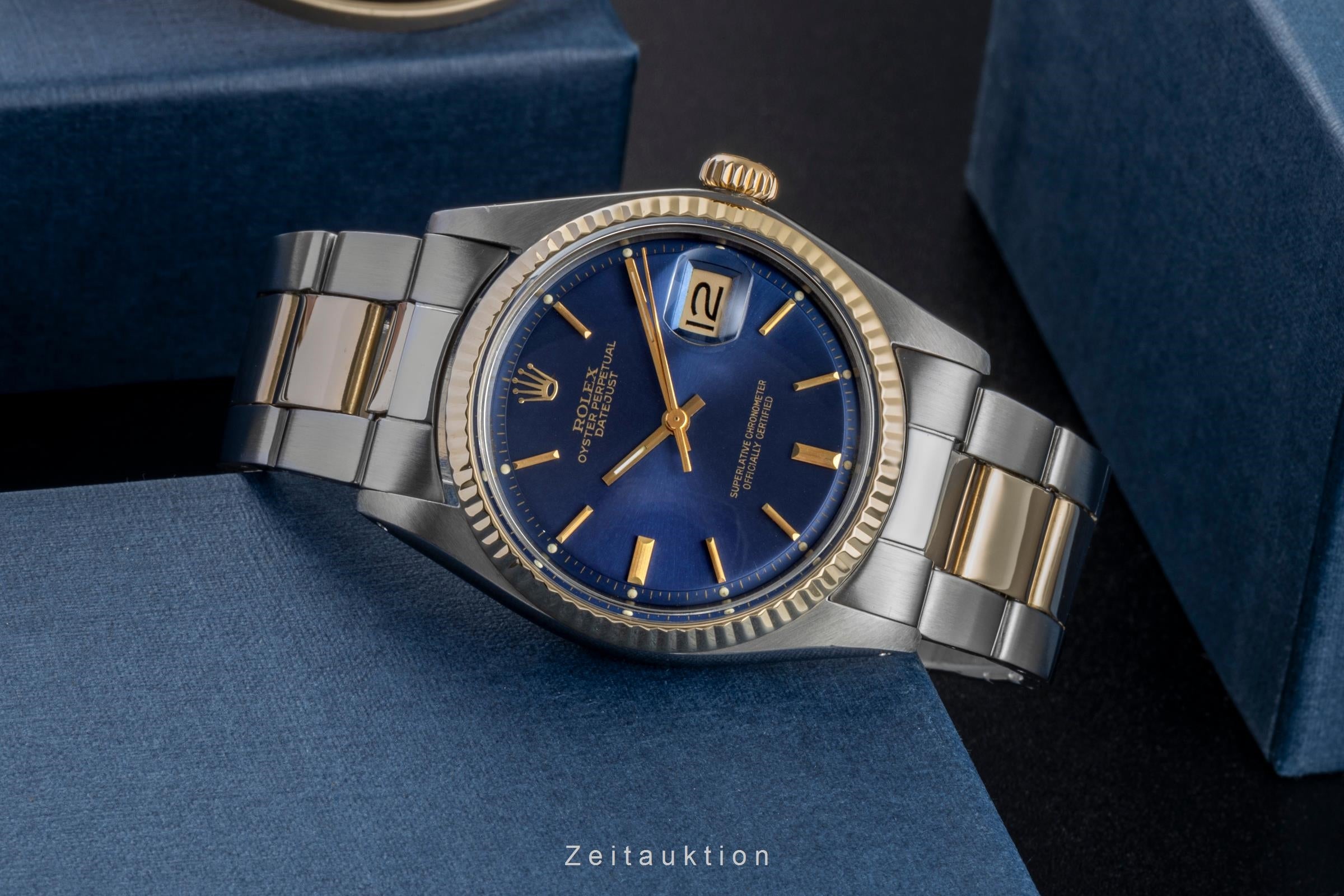 Rolex Datejust steel / gold automatic men's watch 1601 Vintage  [2506950]