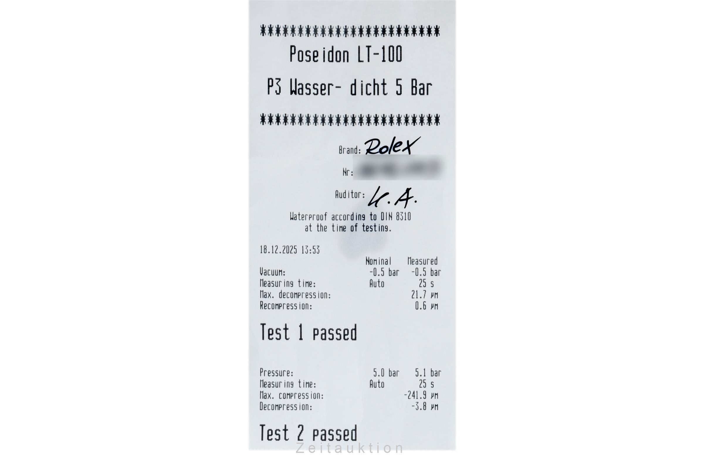 Rolex Datejust steel / gold automatic men's watch 1601 Vintage  [2506950]