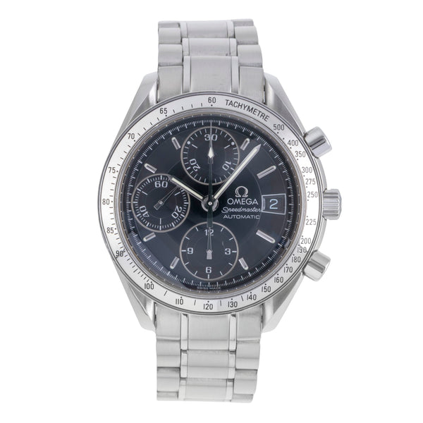 Omega Speedmaster Date chronograph steel automatic men's watch 3513.50.00 LP: 6100EUR  [2506954]