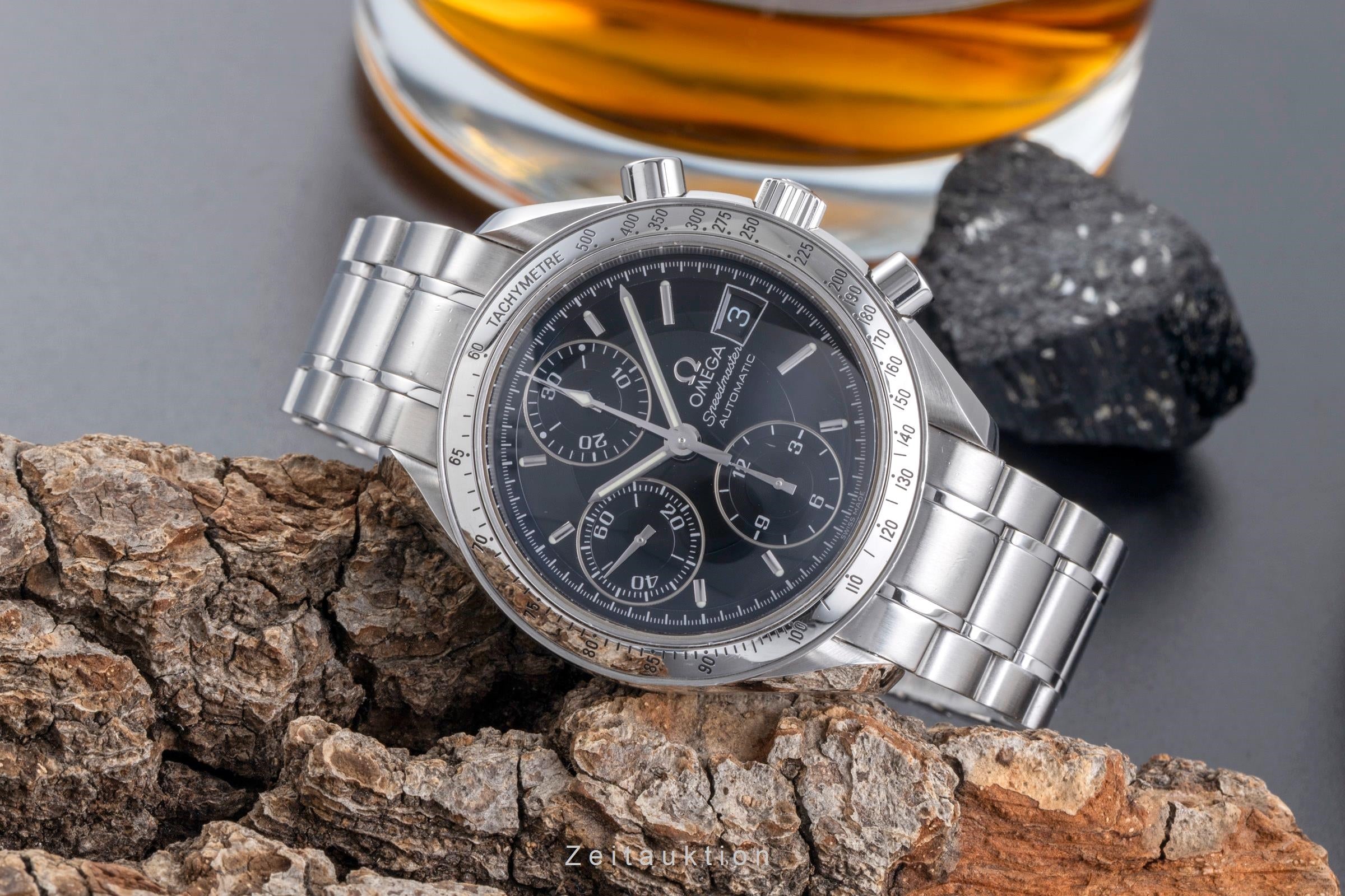 Omega Speedmaster Date chronograph steel automatic men's watch 3513.50.00 LP: 6100EUR  [2506954]