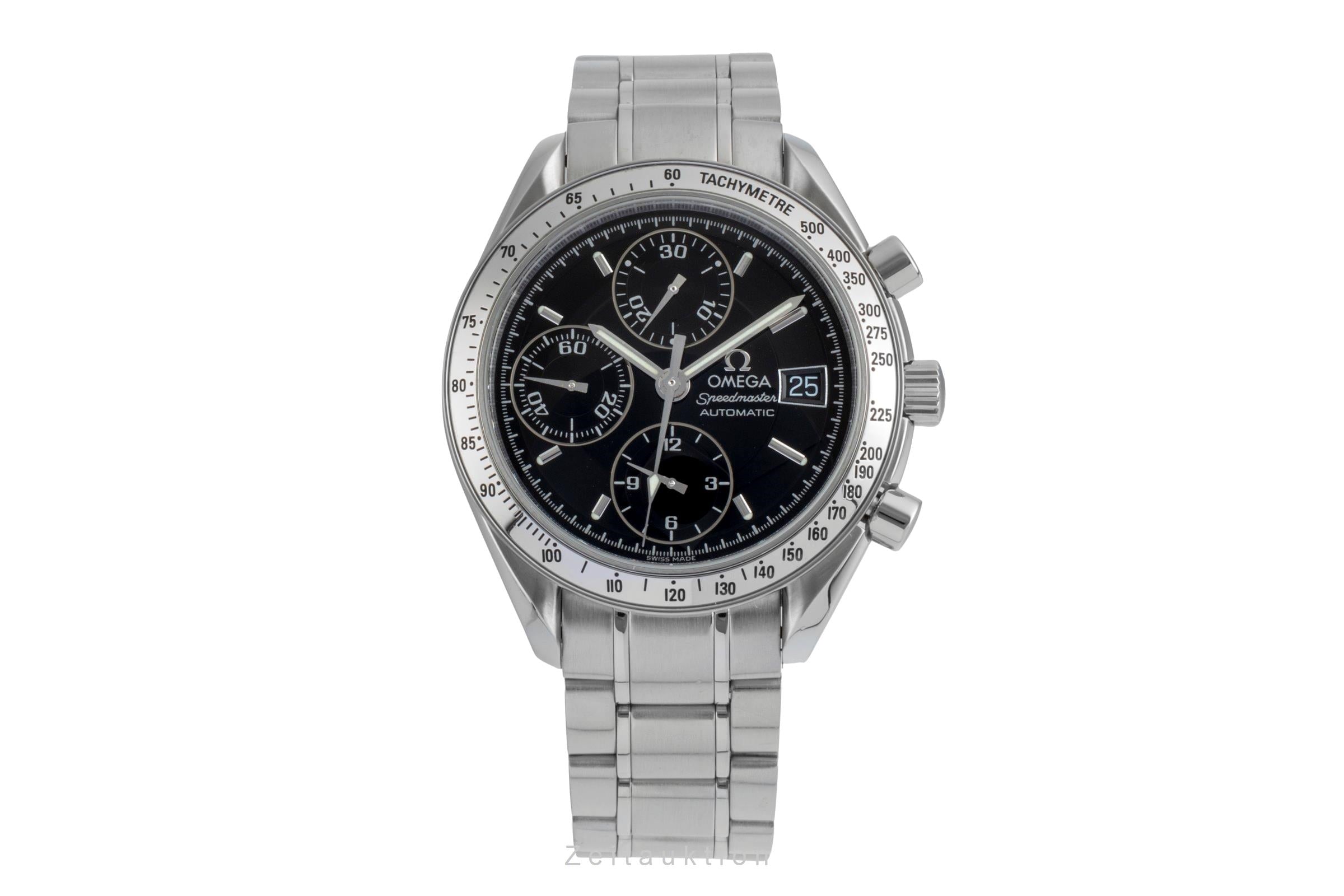 Omega Speedmaster Date chronograph steel automatic Kal. 1152 Ref