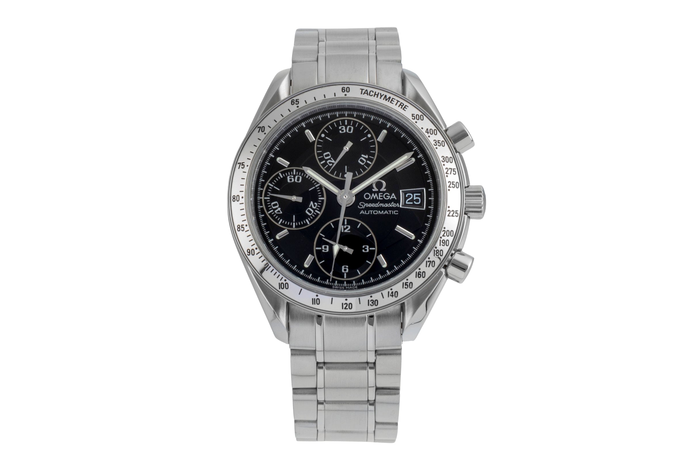 Omega Speedmaster Date chronograph steel automatic Kal. 1152 Ref