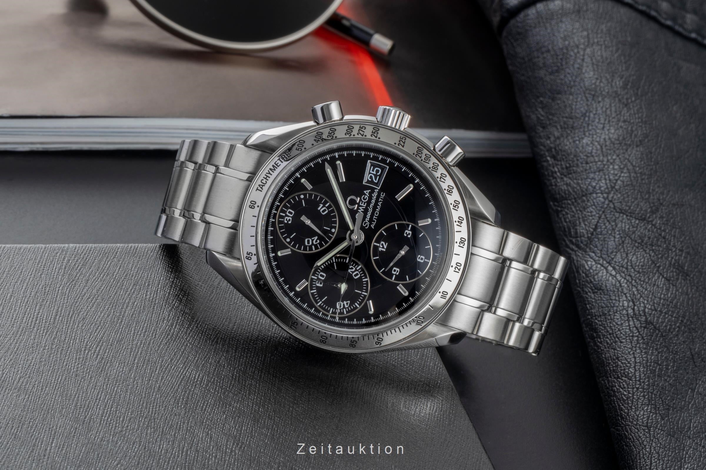 Omega Speedmaster Date chronograph steel automatic Kal. 1152 Ref