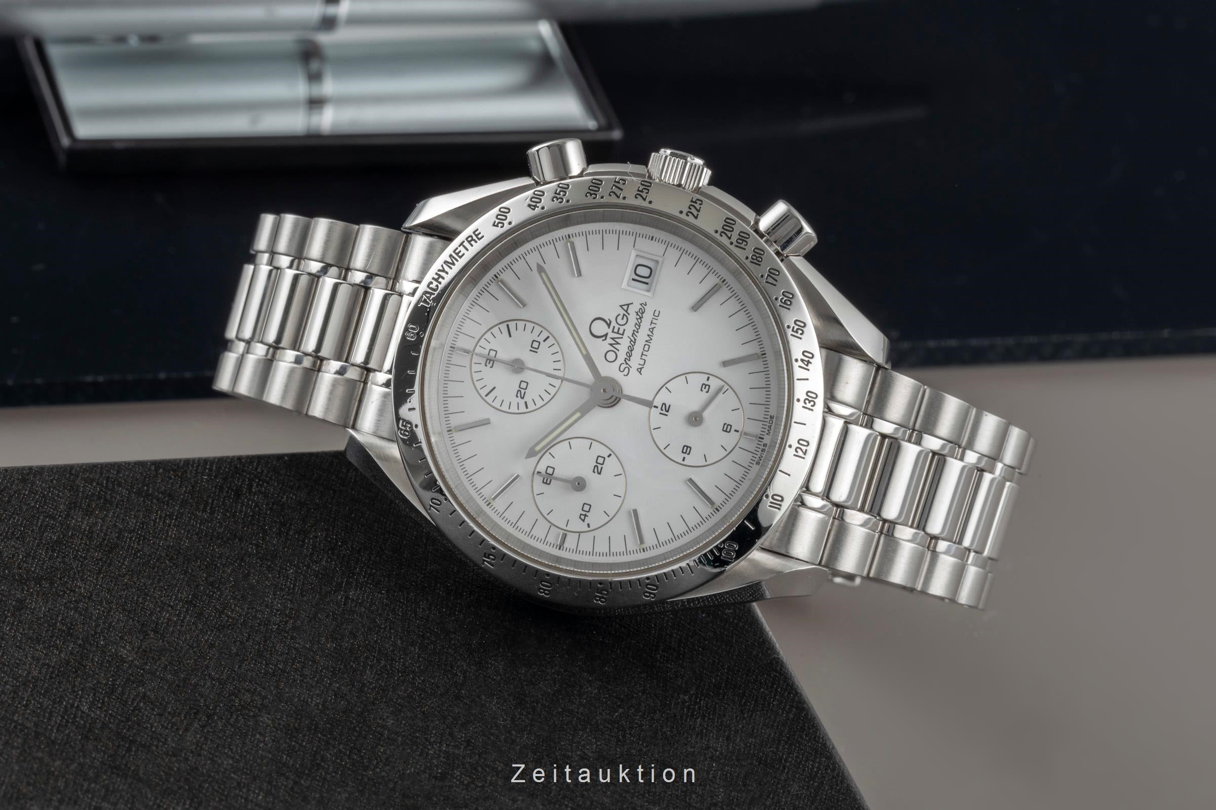Omega Speedmaster Date chronographe acier automatique montre pour hommes 3511.20.00 LP: 6100EUR  [2506957]