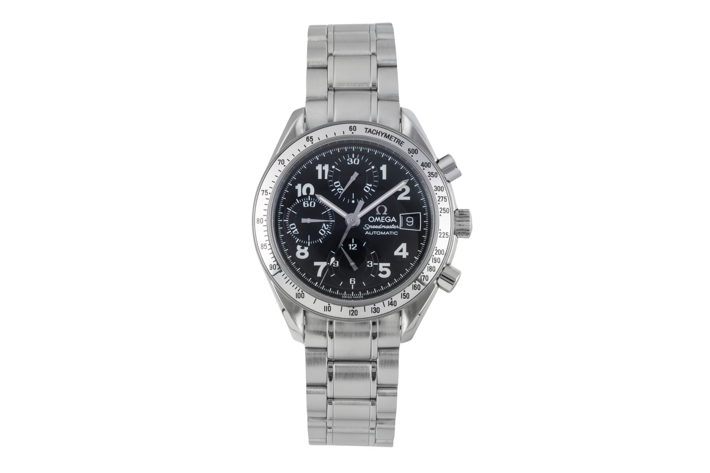 Omega Speedmaster Date chronograph steel automatic Kal. 1152 Ref