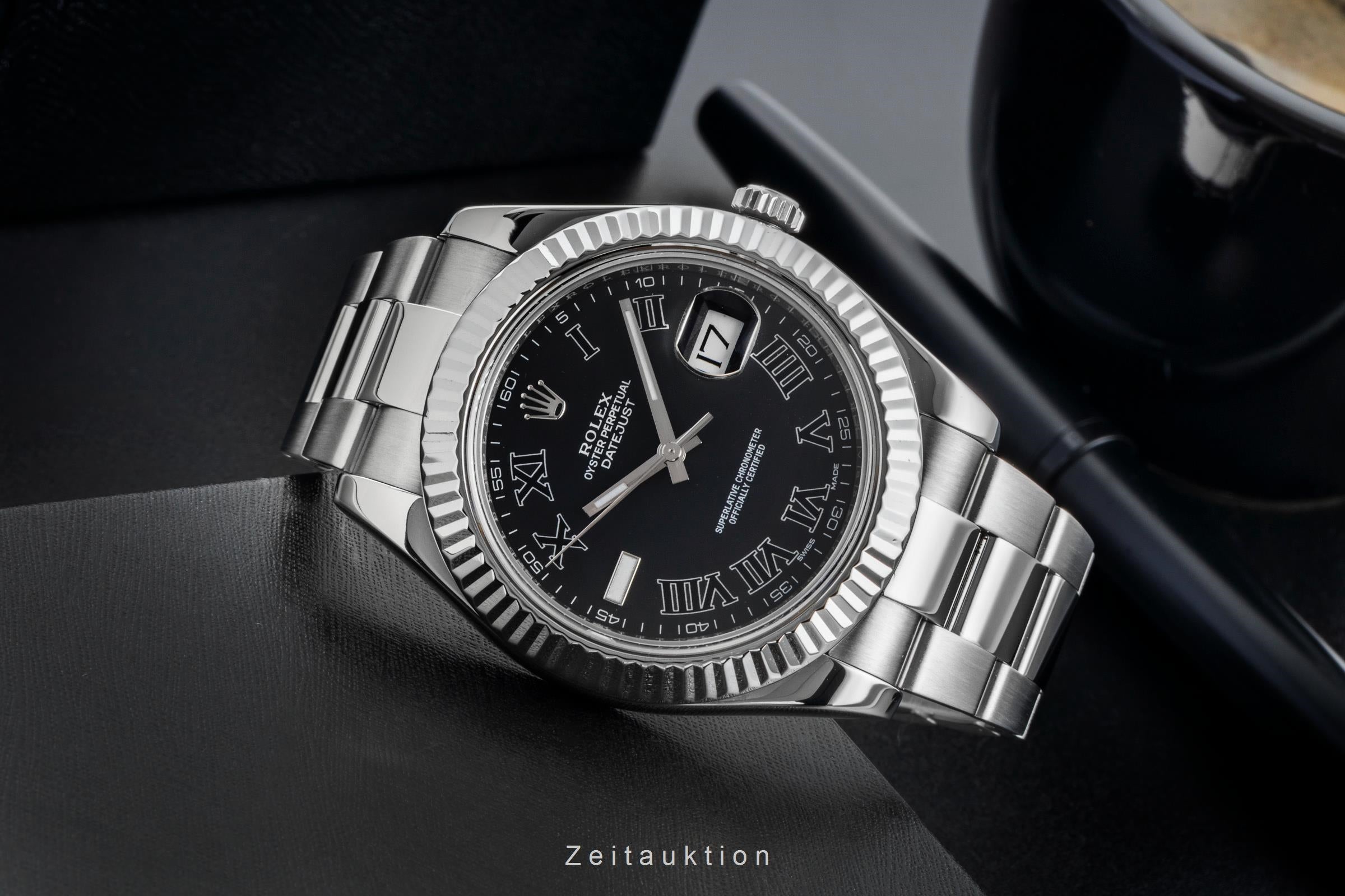 Rolex Datejust acero / oro blanco automático reloj para caballeros 116334  [2506963]