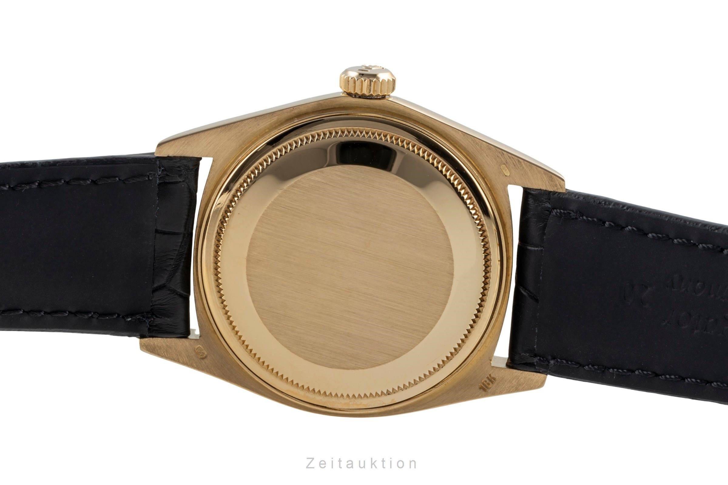 Rolex Datejust oro 18 ct automatismo orologio da uomo 16018  [2506964]