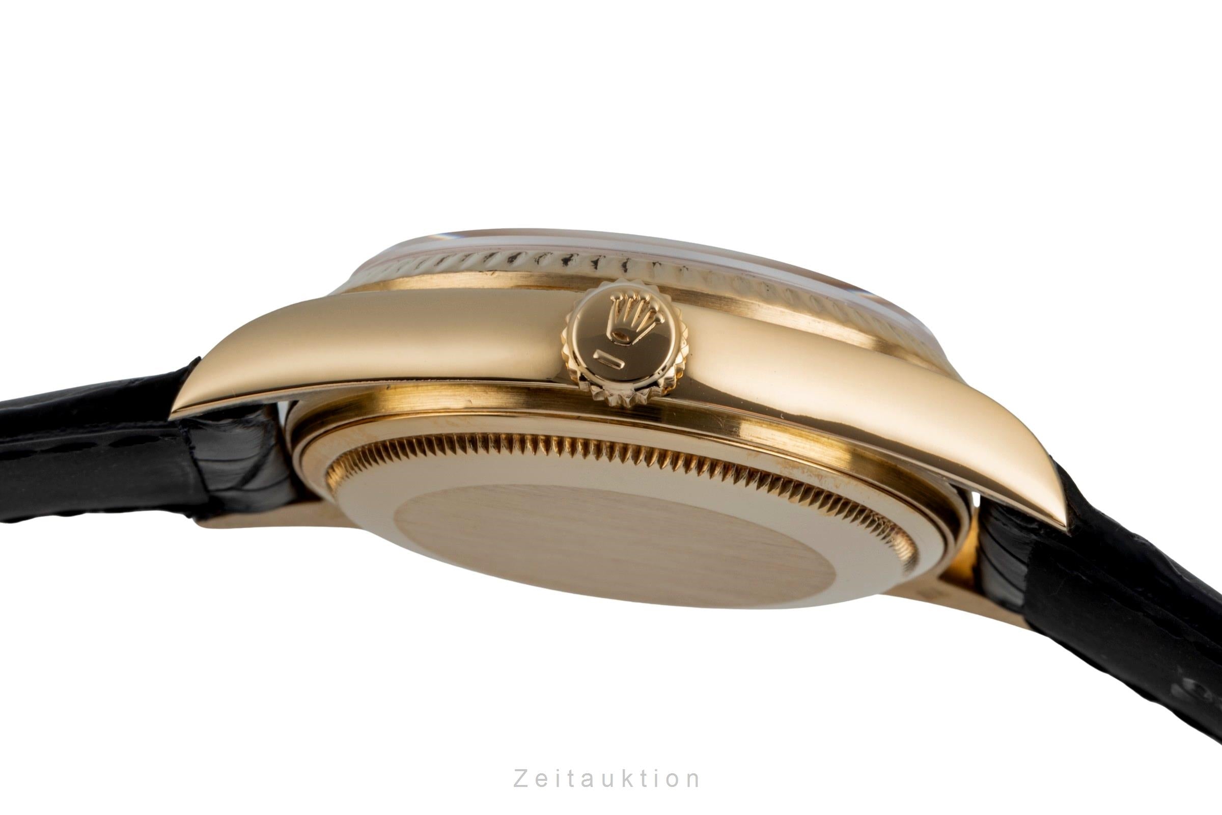 Rolex Datejust oro 18 ct automatismo orologio da uomo 16018  [2506964]