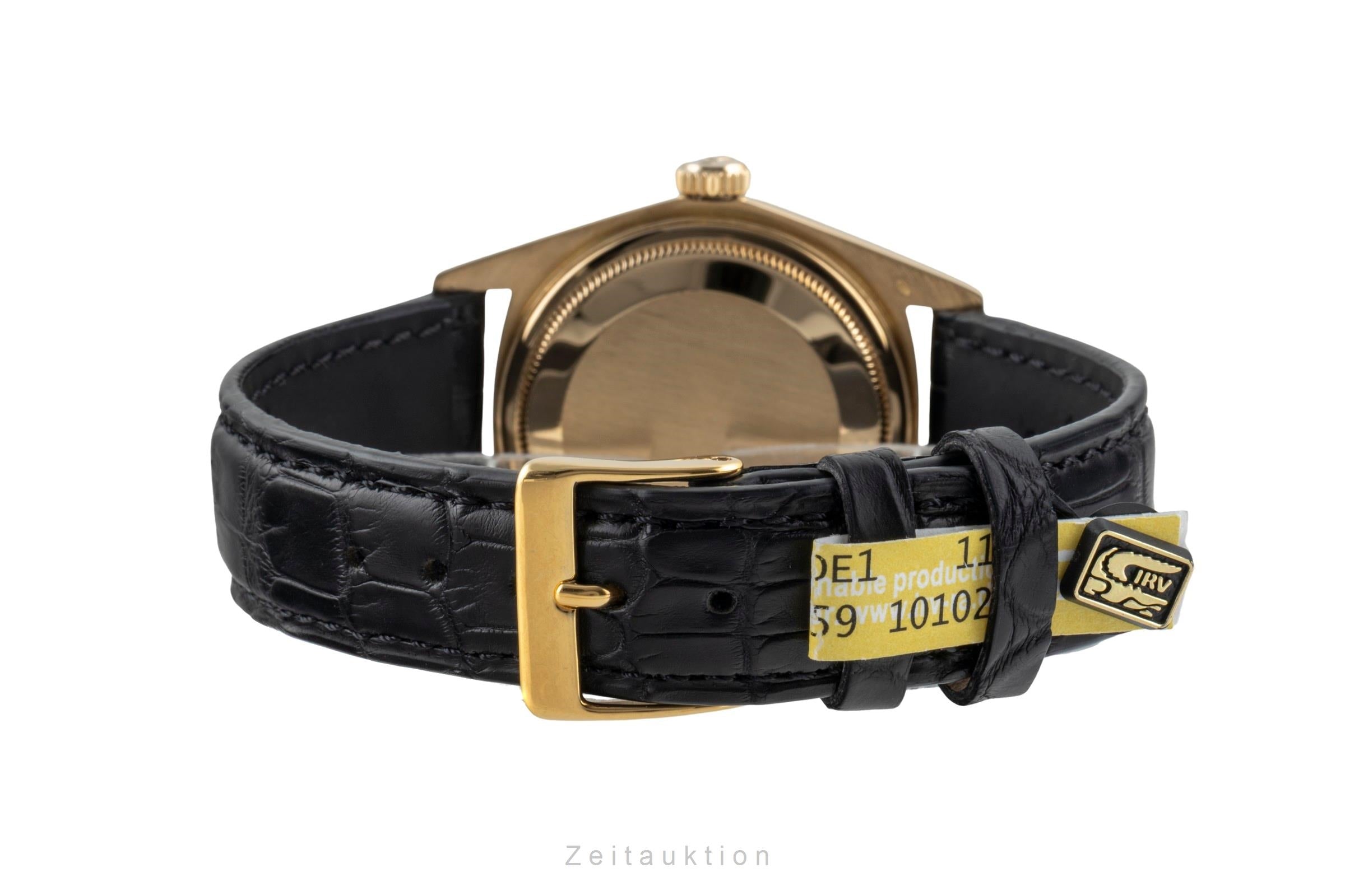 Rolex Datejust oro 18 ct automatismo orologio da uomo 16018  [2506964]