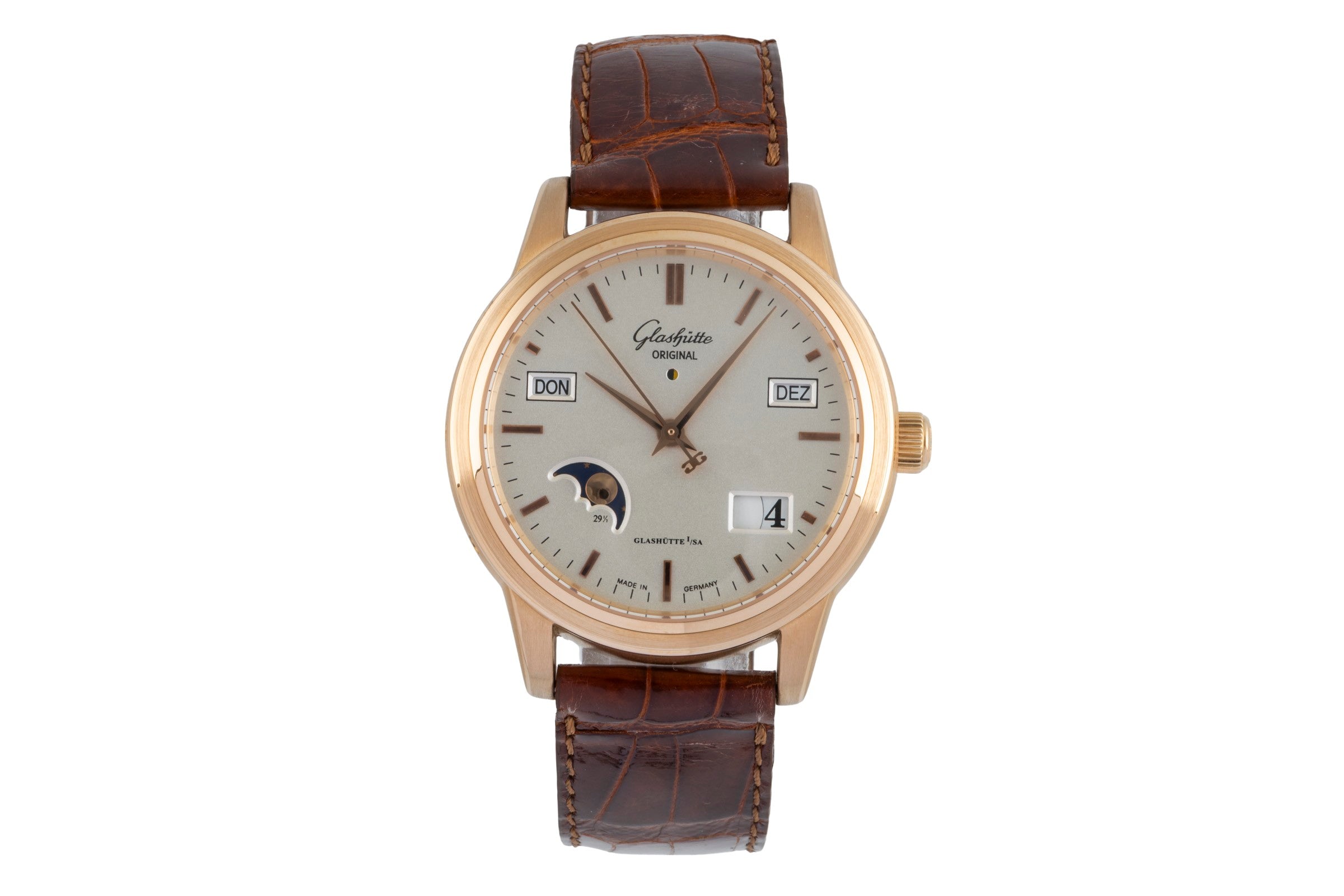 Glashütte Original Senator Ewiger Kalender 18k (0,750) Gold Ref. 39-50-01-11-04 [2506967]