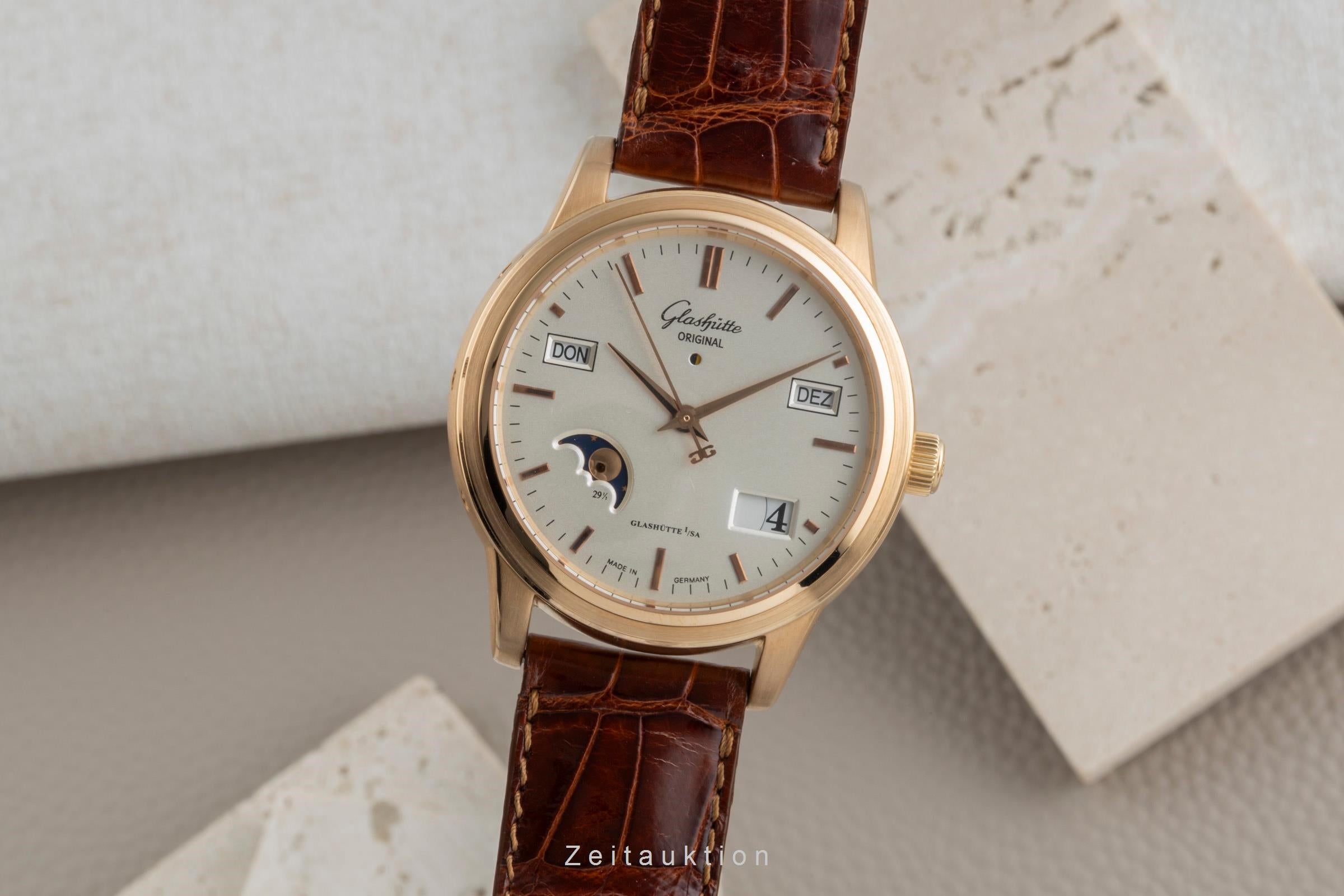 Glashütte Original Senator Ewiger Kalender 18k (0,750) Gold Ref. 39-50-01-11-04 [2506967]