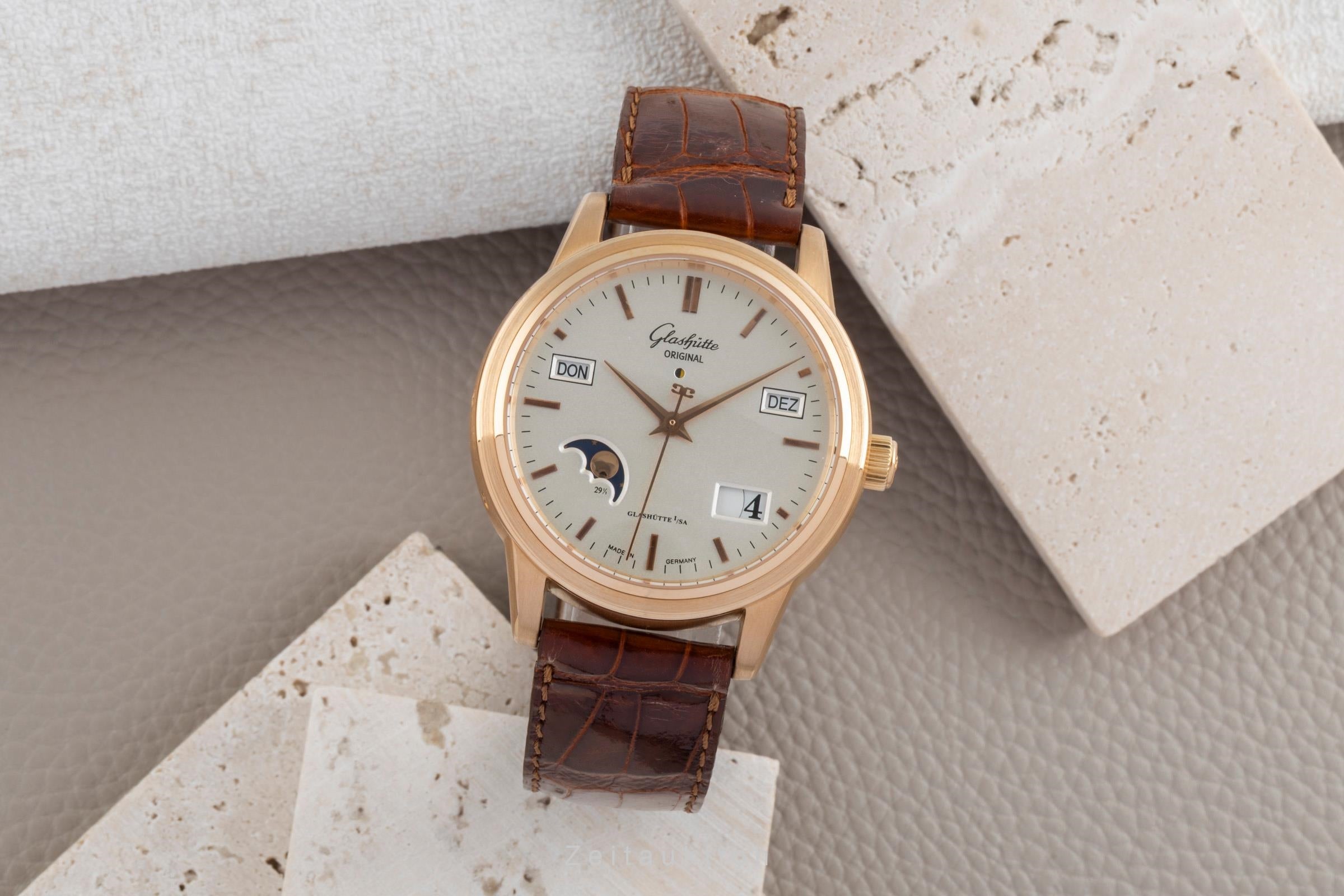 Glashütte Original Senator Ewiger Kalender 18k (0,750) Gold Ref. 39-50-01-11-04 [2506967]