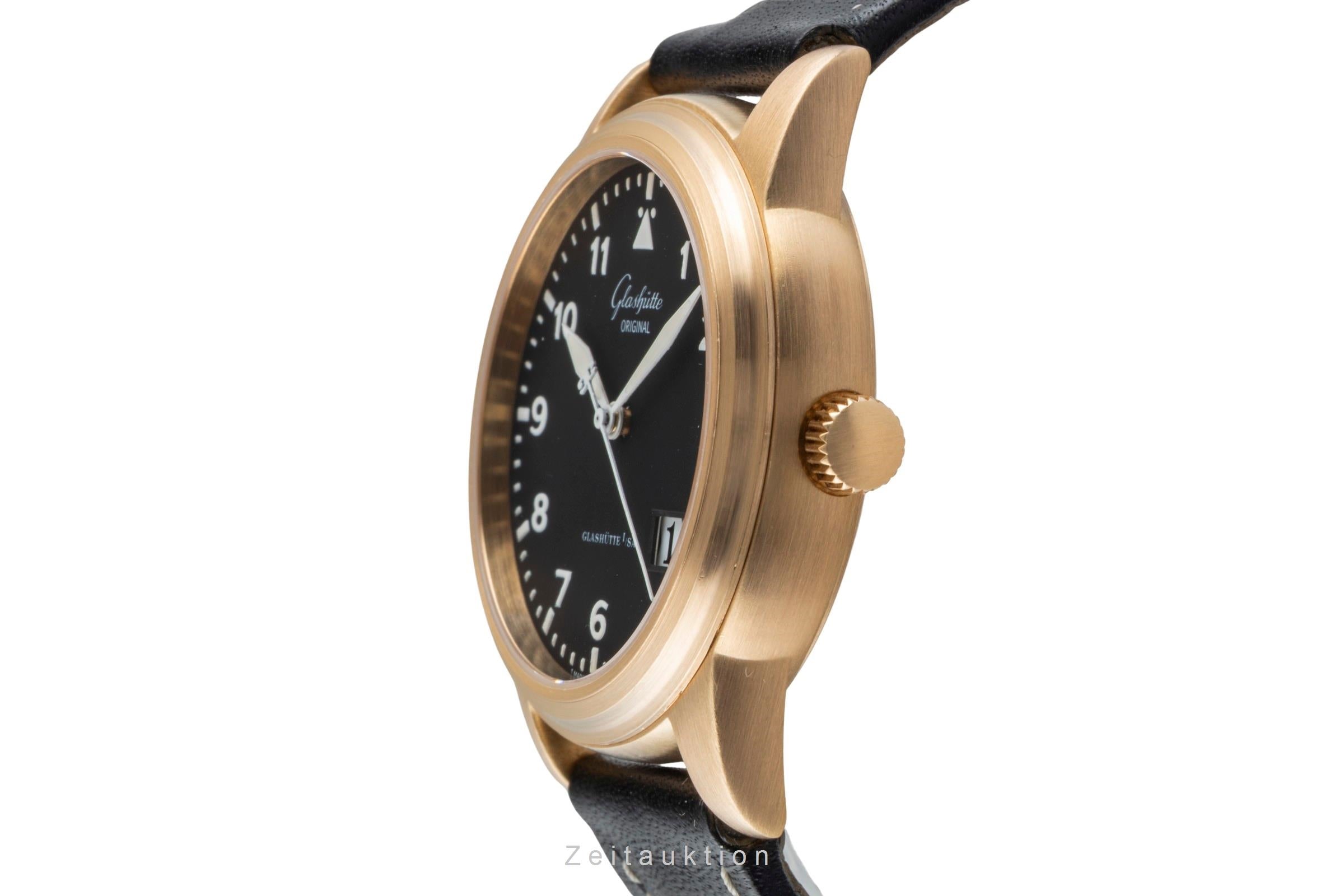 Glashütte Navigator 18k Gold Automatik Herrenuhr Ref. 39-42-07-11-04  [2506968]