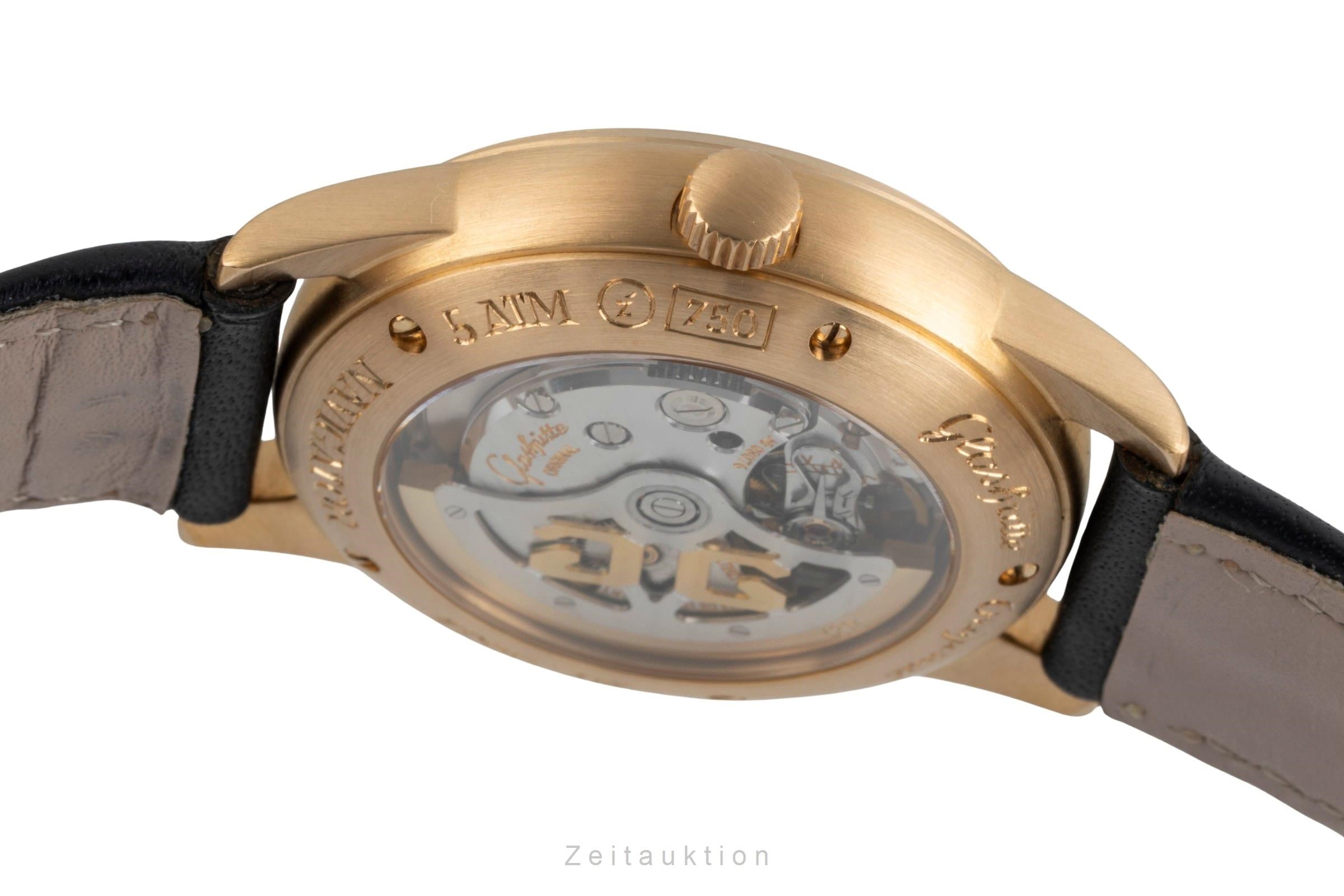 Glashütte Navigator 18k Gold Automatik Herrenuhr Ref. 39-42-07-11-04  [2506968]