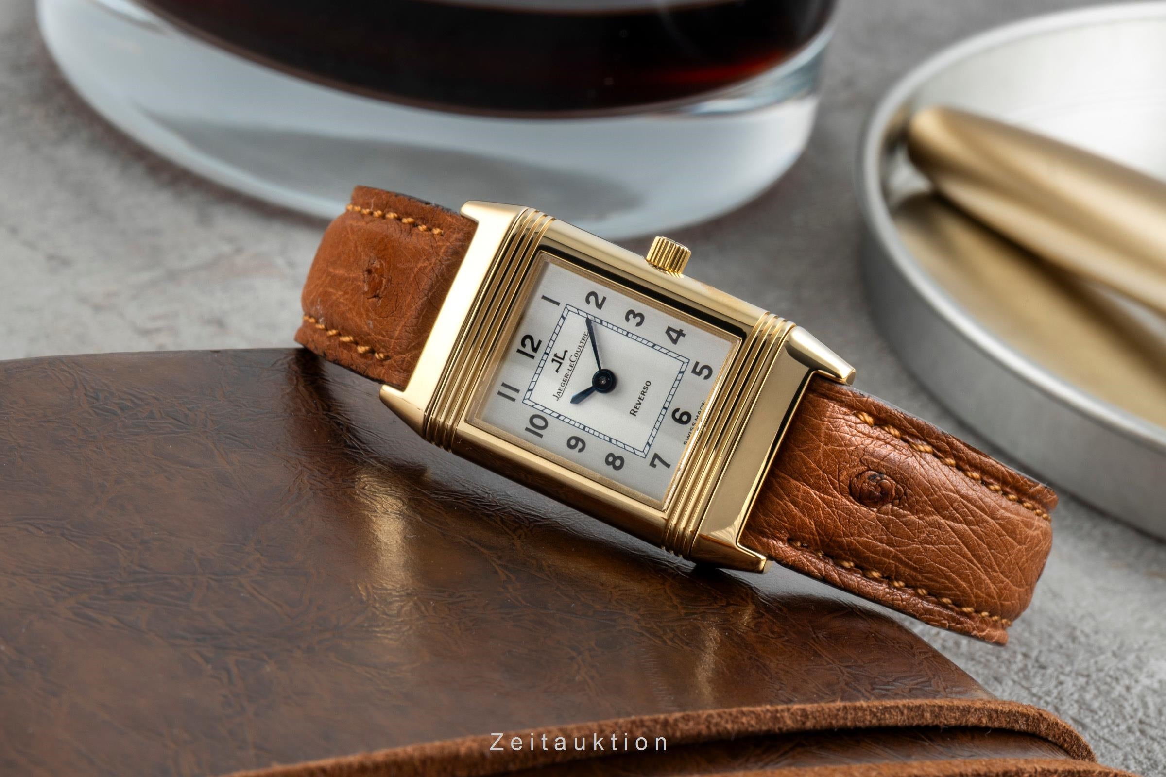 Jaeger LeCoultre Reverso oro de 18 quilates cuerda manual reloj para damas  260.140.862   260.1.86 LP: 17400EUR  [2506970]