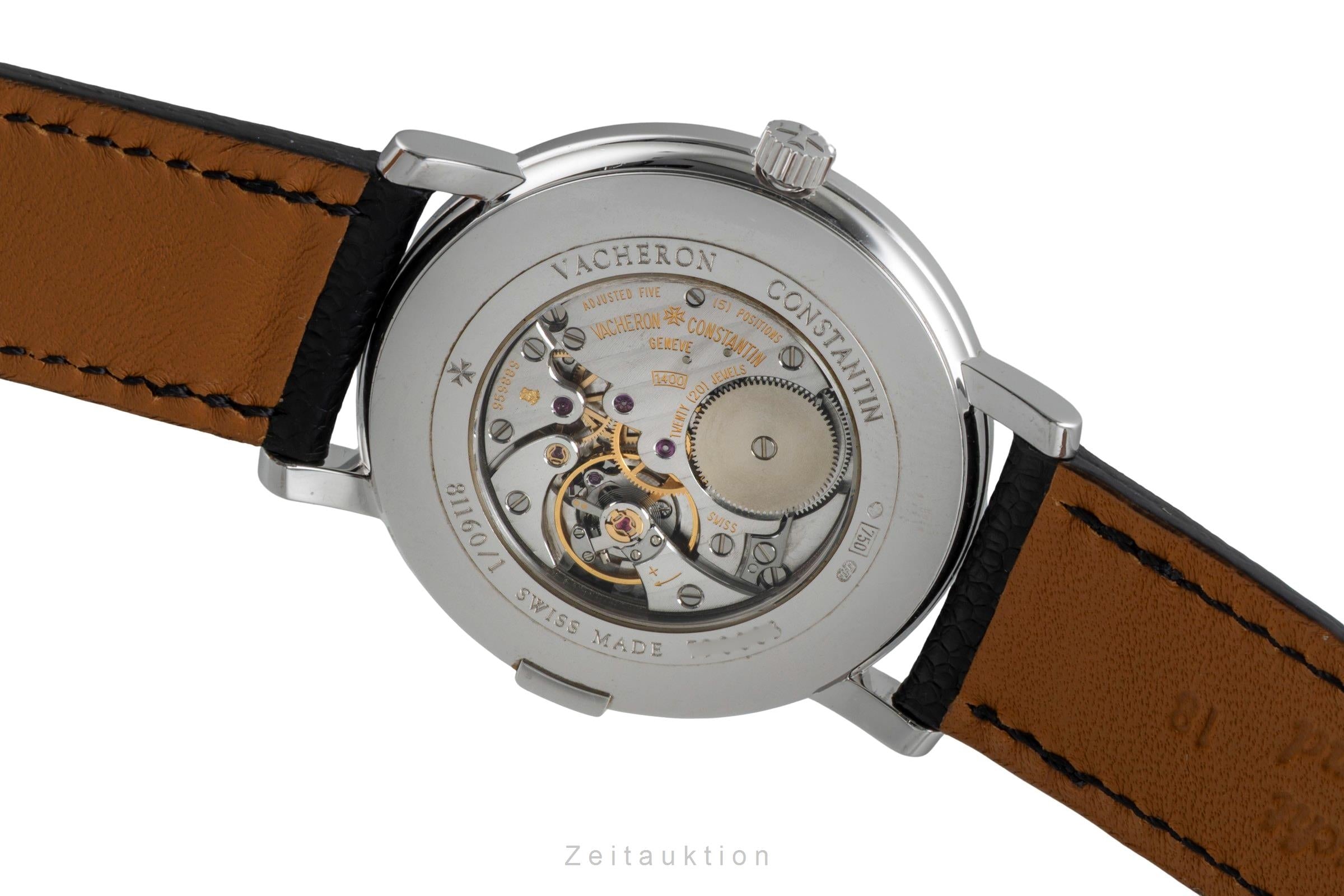 Vacheron & Constantin Patrimony oro blanco de 18 quilates cuerda manual reloj para caballeros 81160/000G  [2506972]