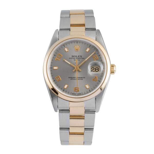 Rolex Datejust acciaio / oro automatismo orologio da uomo 15203  [2506973]