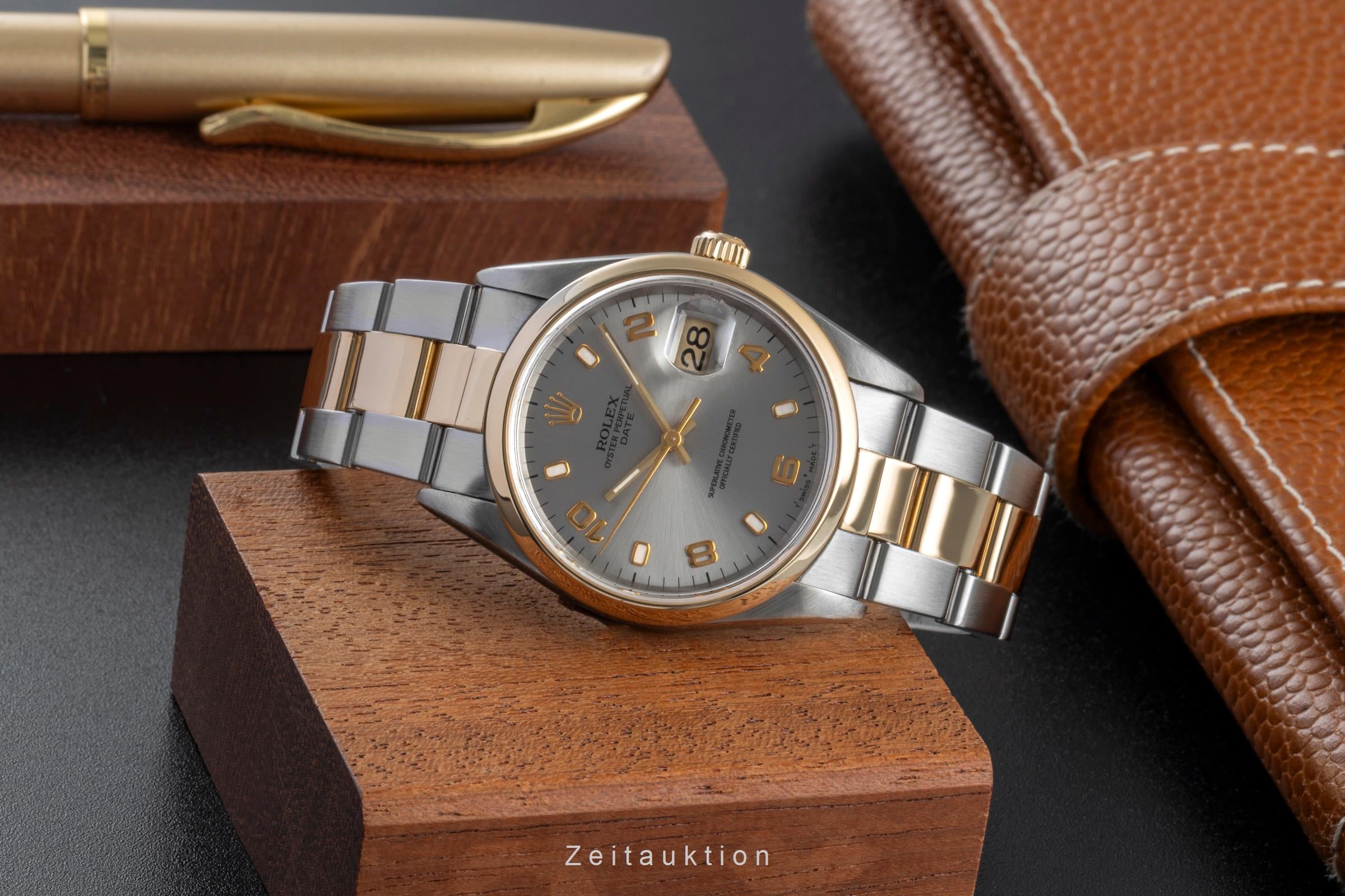 Rolex Datejust acciaio / oro automatismo orologio da uomo 15203  [2506973]