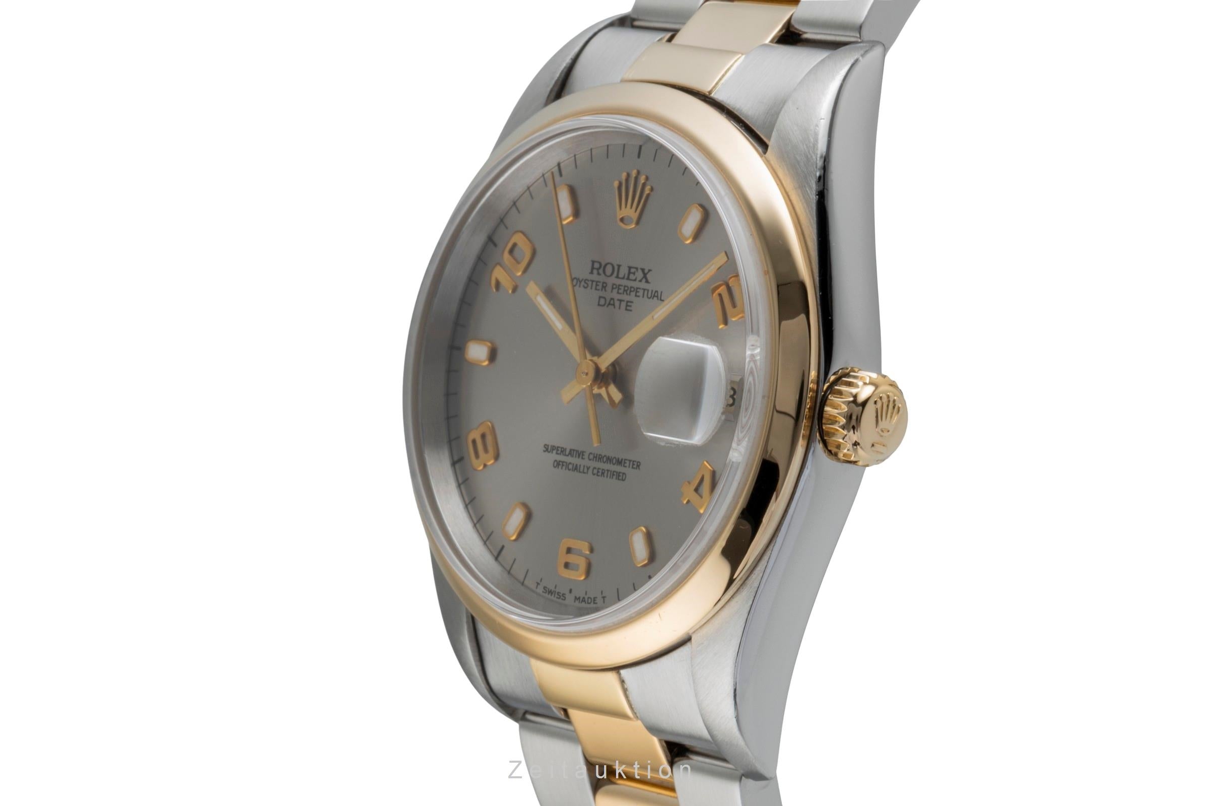 Rolex Datejust acciaio / oro automatismo orologio da uomo 15203  [2506973]