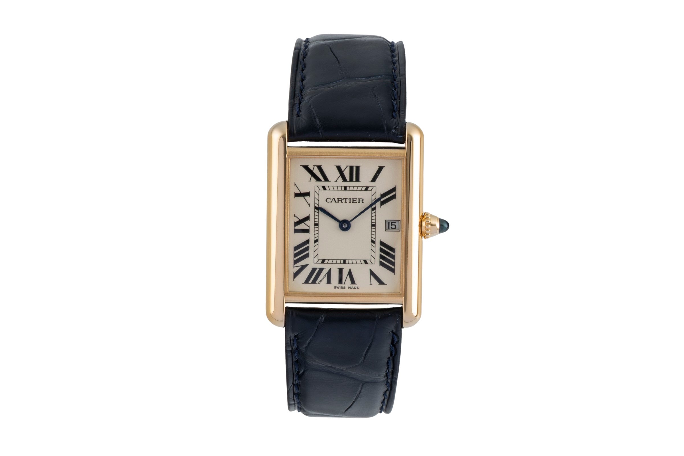 Cartier Tank 18 ct gold quartz men's watch W1529756  [2506974]