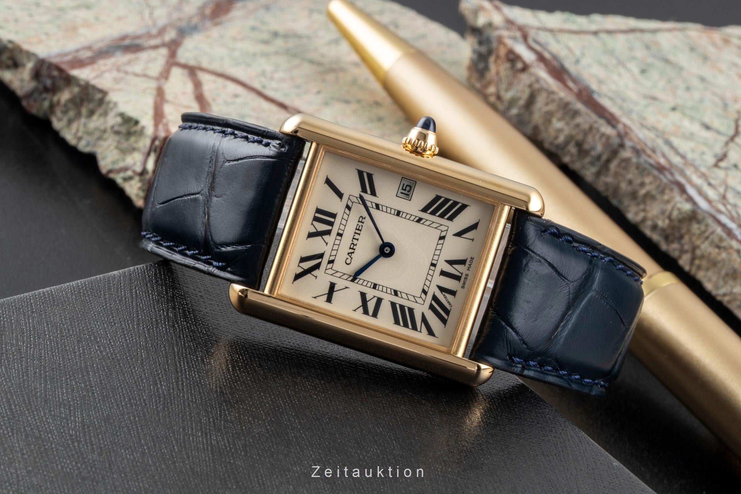 Cartier Tank 18 ct gold quartz Kal. 688 Ref. W1529756 | 2506974