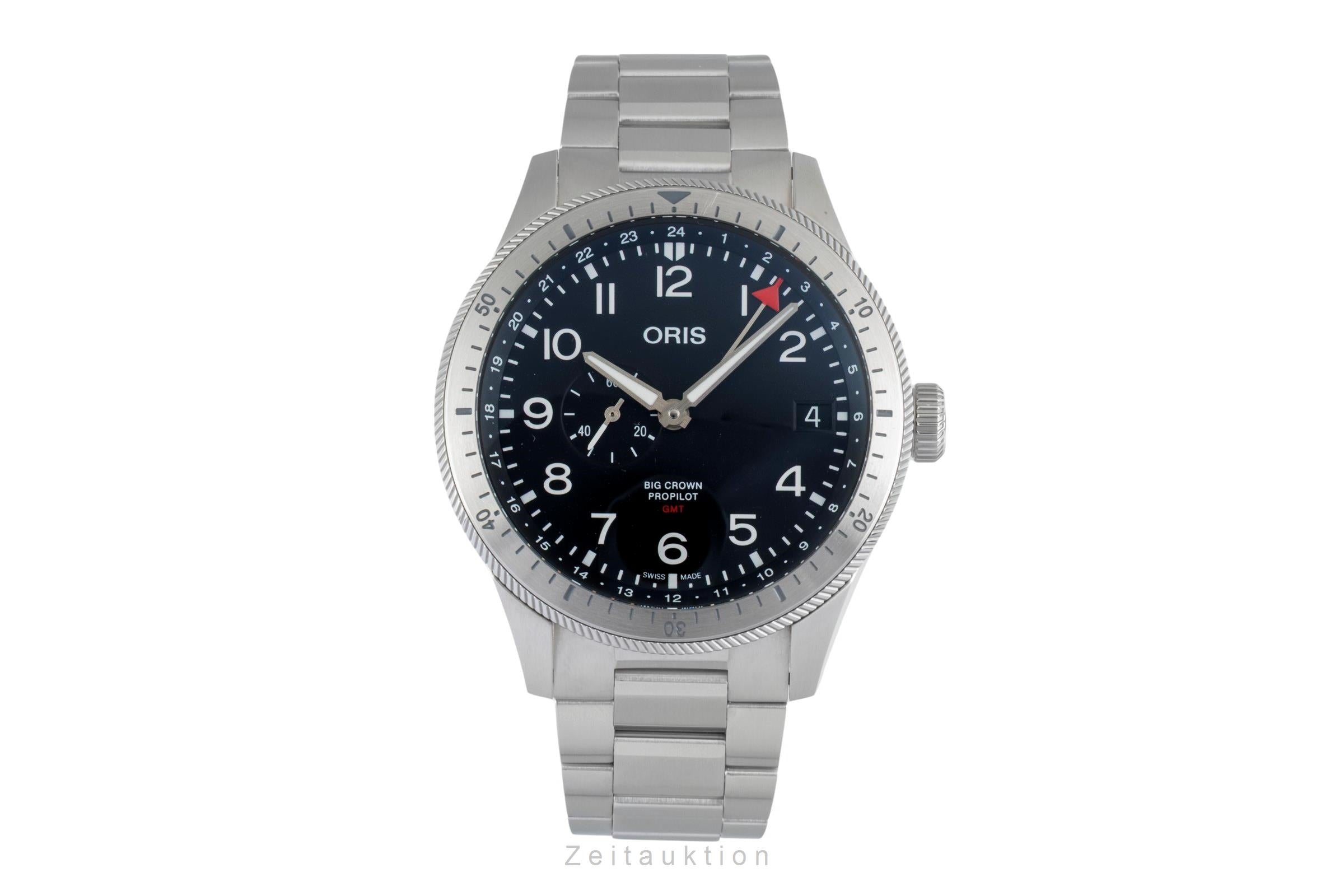 Oris Big Crown ProPilot Timer GMT Automatik Stahl Ref. 01 748 7756 4064  [2506975]