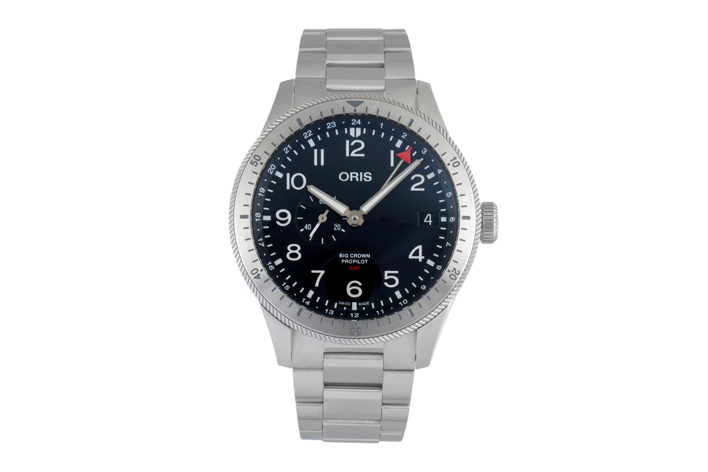 Oris Big Crown ProPilot Timer GMT Automatik Stahl Ref. 01 748 7756 4064  [2506975]