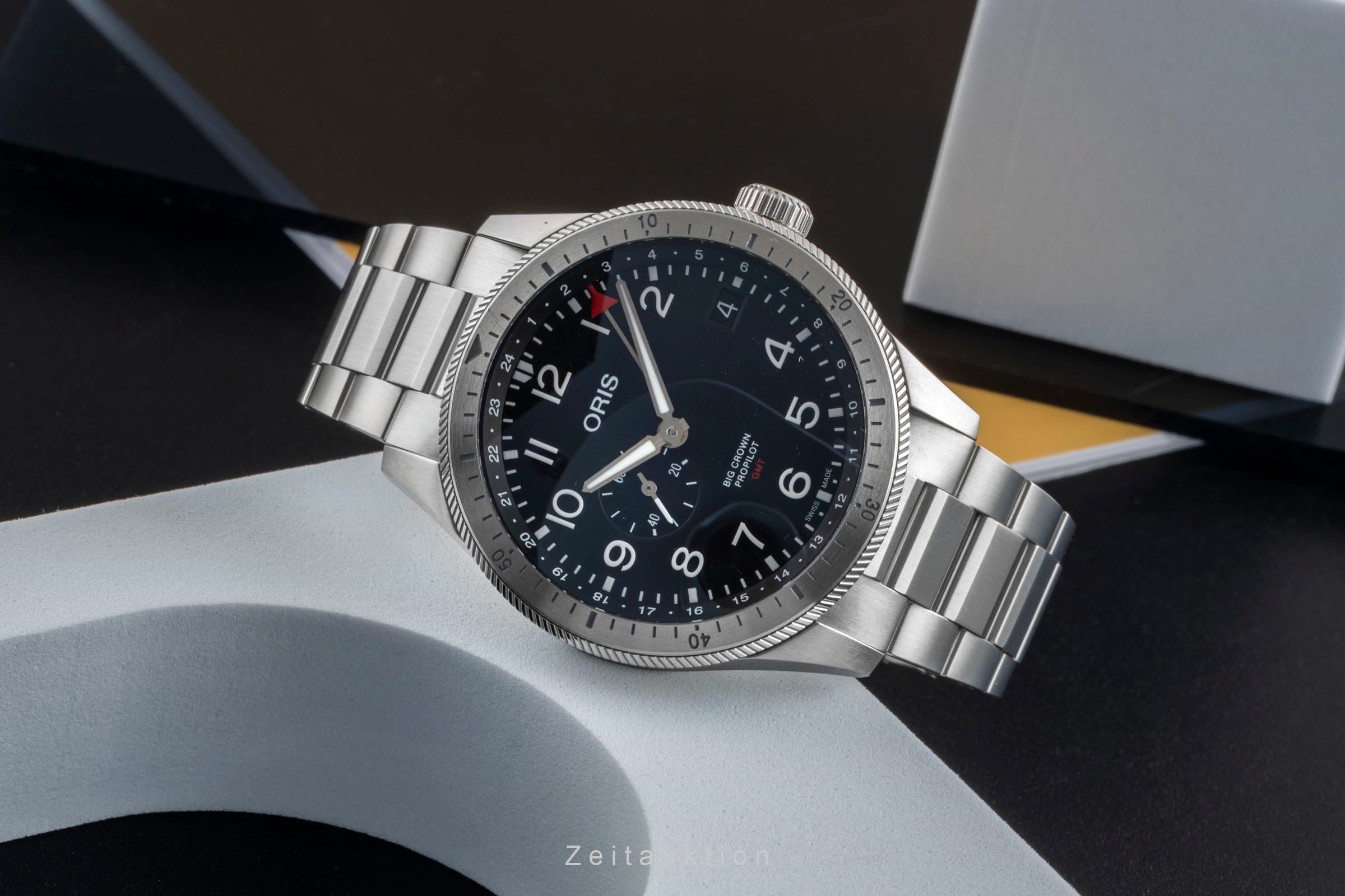 Oris Big Crown ProPilot Timer GMT Automatik Stahl Ref. 01 748 7756 4064  [2506975]