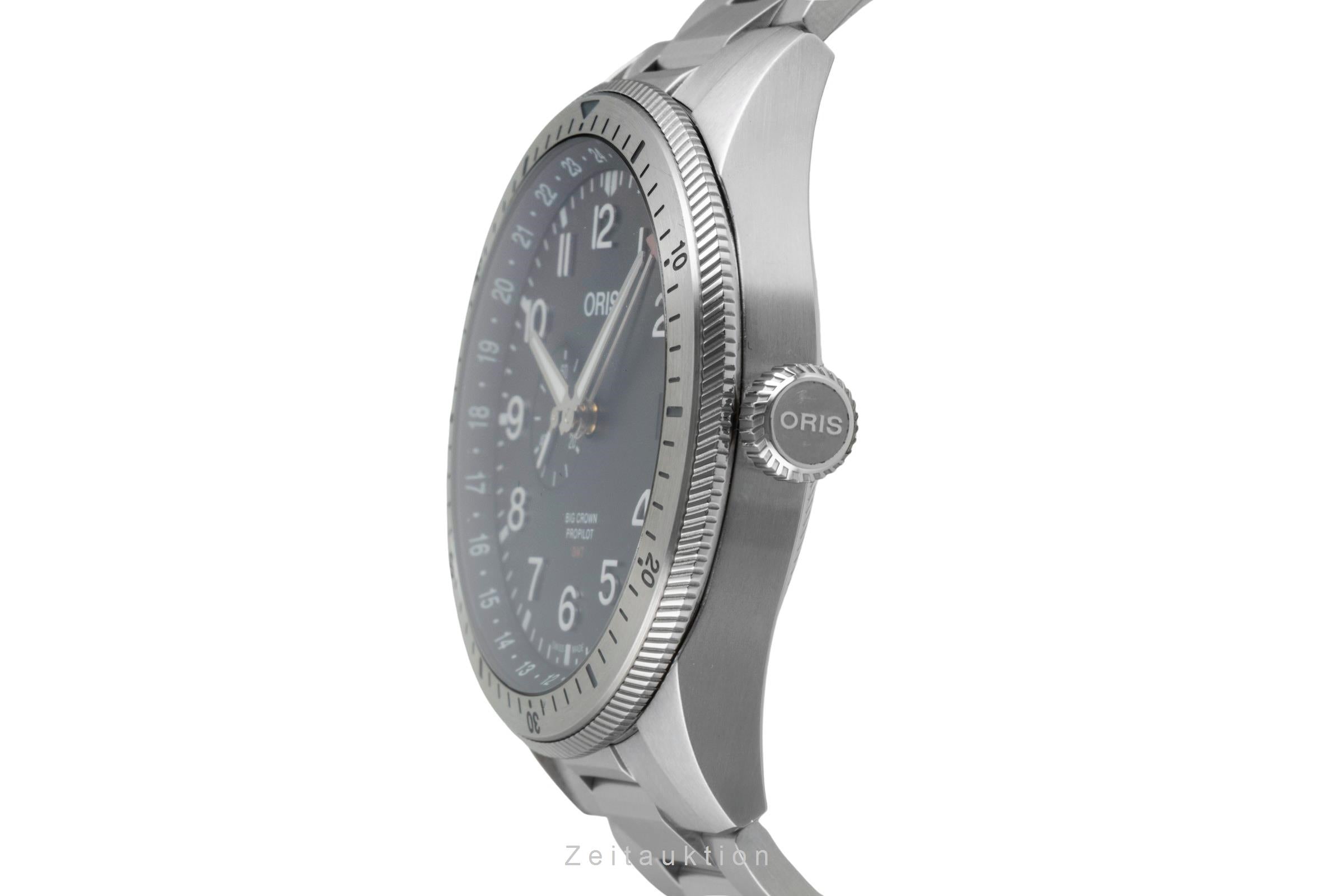Oris Big Crown ProPilot Timer GMT Automatik Stahl Ref. 01 748 7756 4064  [2506975]