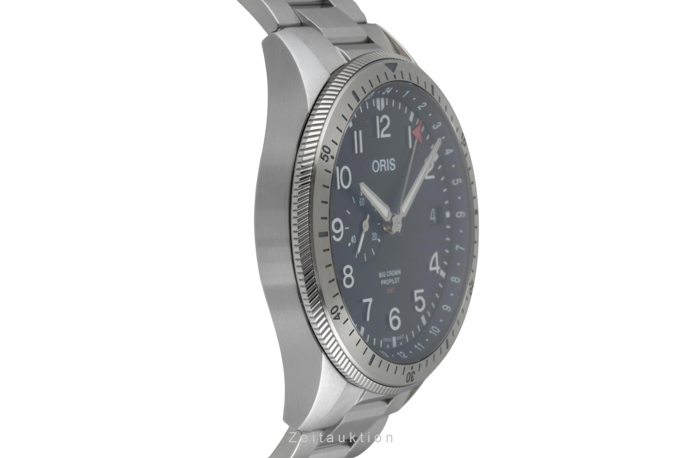 Oris Big Crown ProPilot Timer GMT Automatik Stahl Ref. 01 748 7756 4064  [2506975]