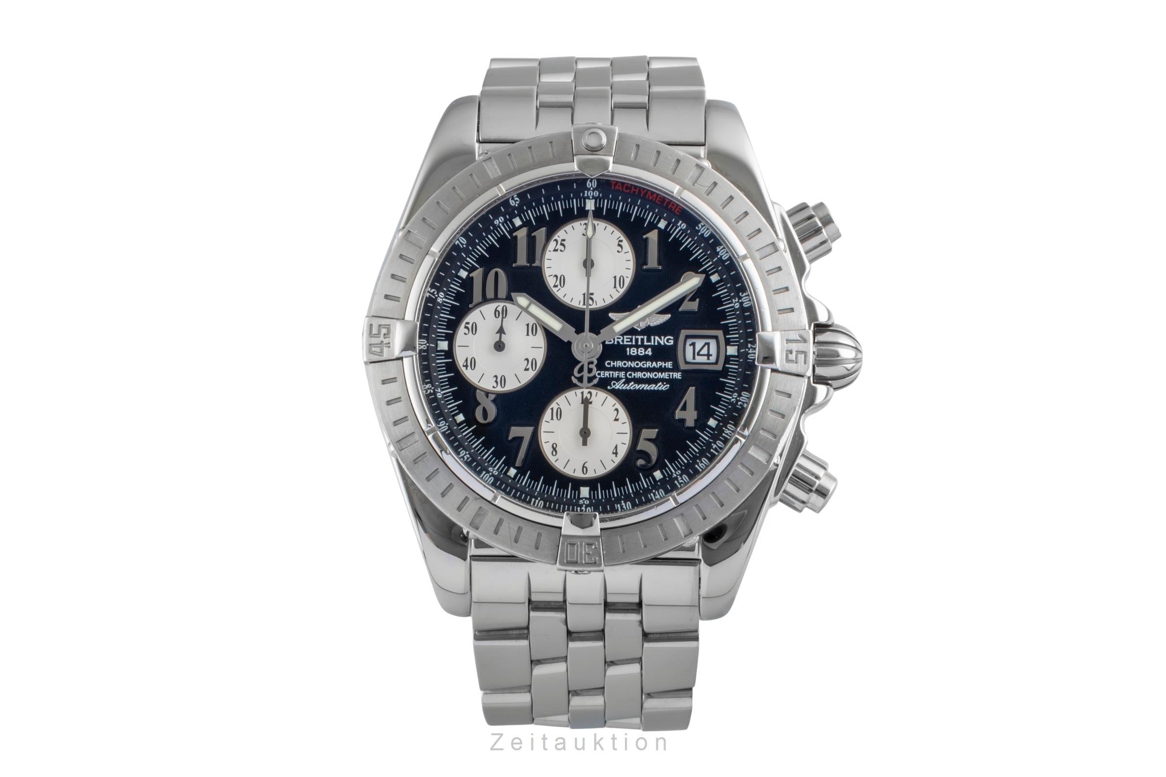 Breitling Evolution chronograph steel automatic men's watch A1335611/B721  [2506976]